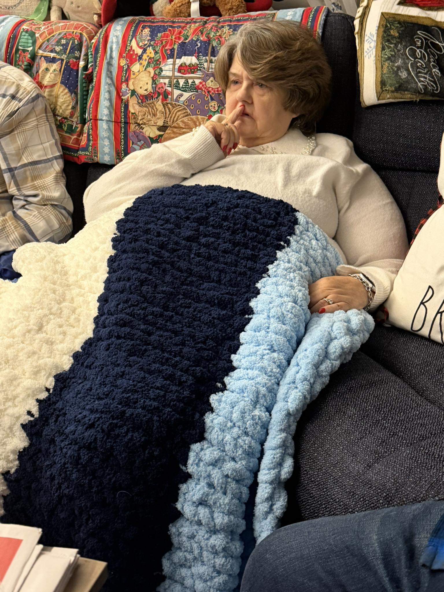インテリア・生活道具 USED HANDMADE BLANKET