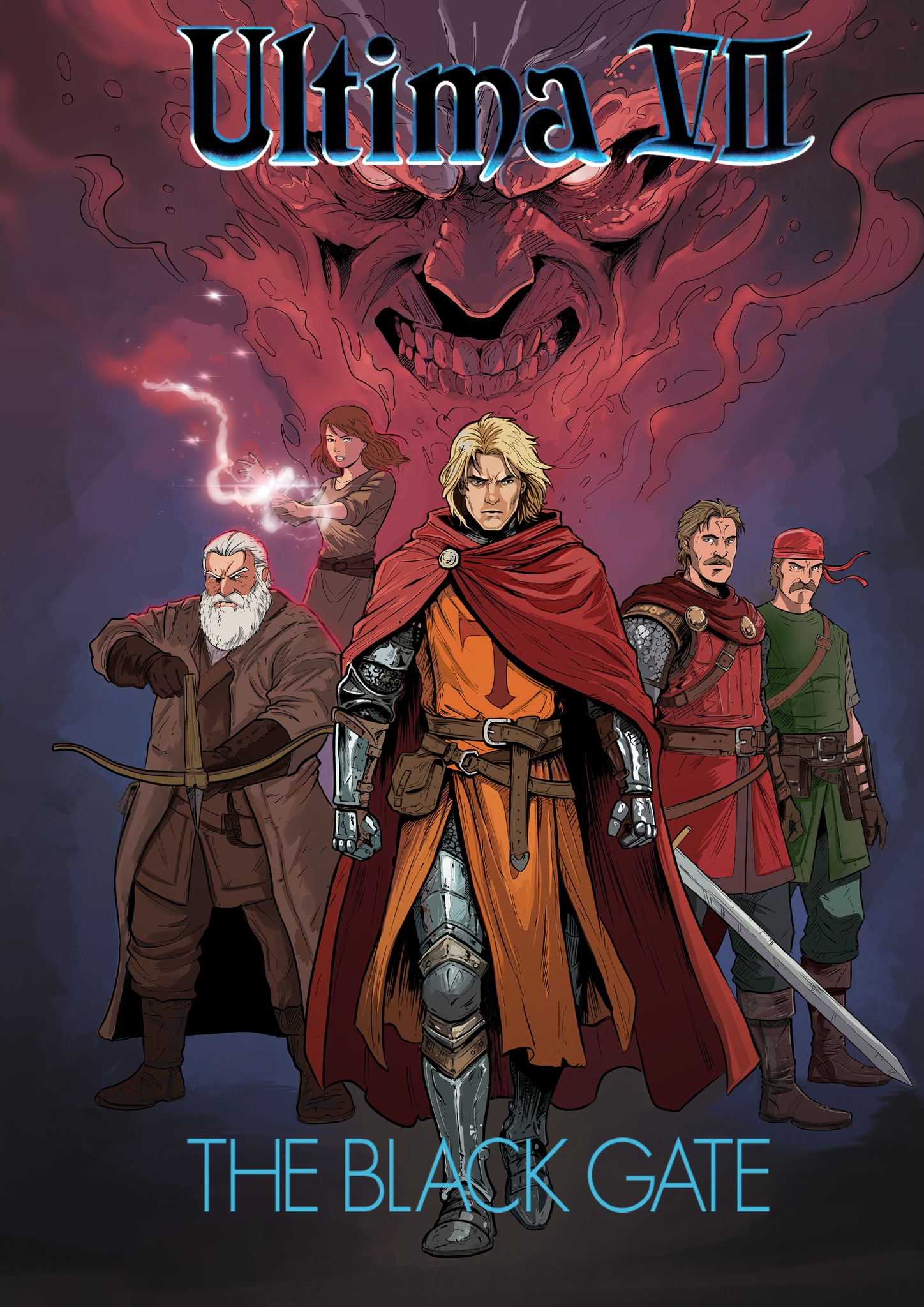 Ultima VII: The Black Gate comic book cover revealed