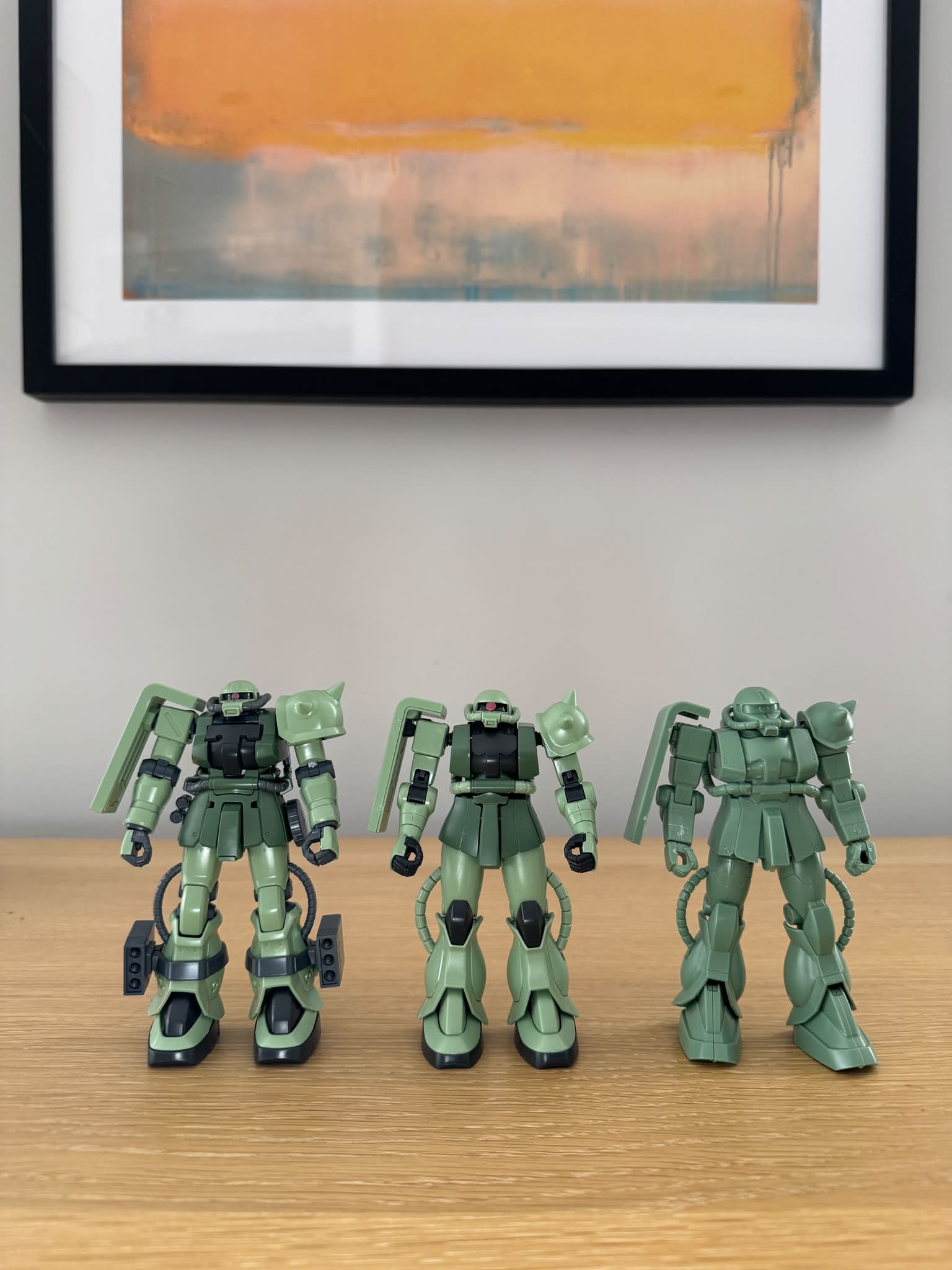 Sieg Zeon Brother! Today is a great day the MS 07B-3 gouf of
