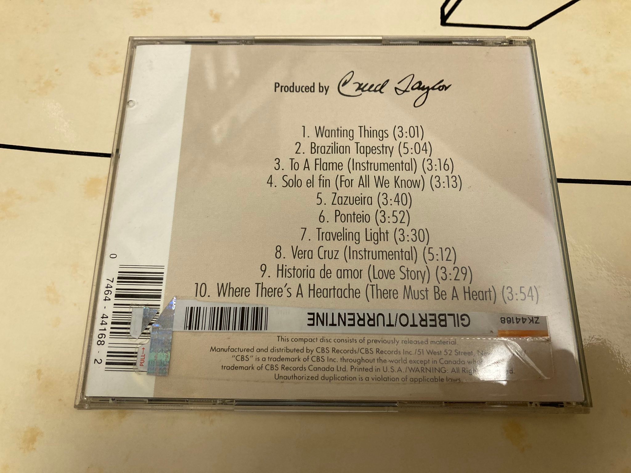 Asturid Gainsbourg cd $50 USA THE ORIGINAL CT! RECORDINGS 
