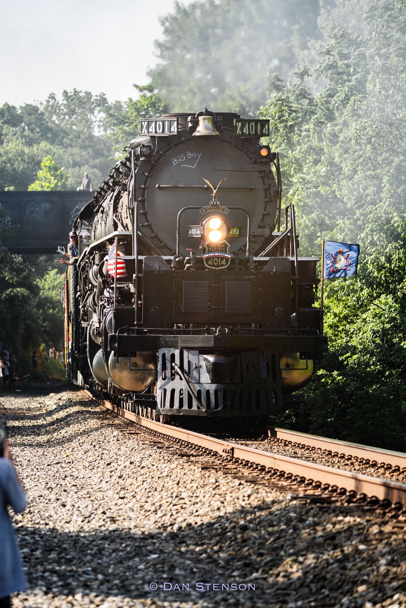 Big Boy #UP4014 x Horseshoe Curve National Historic Landmark in