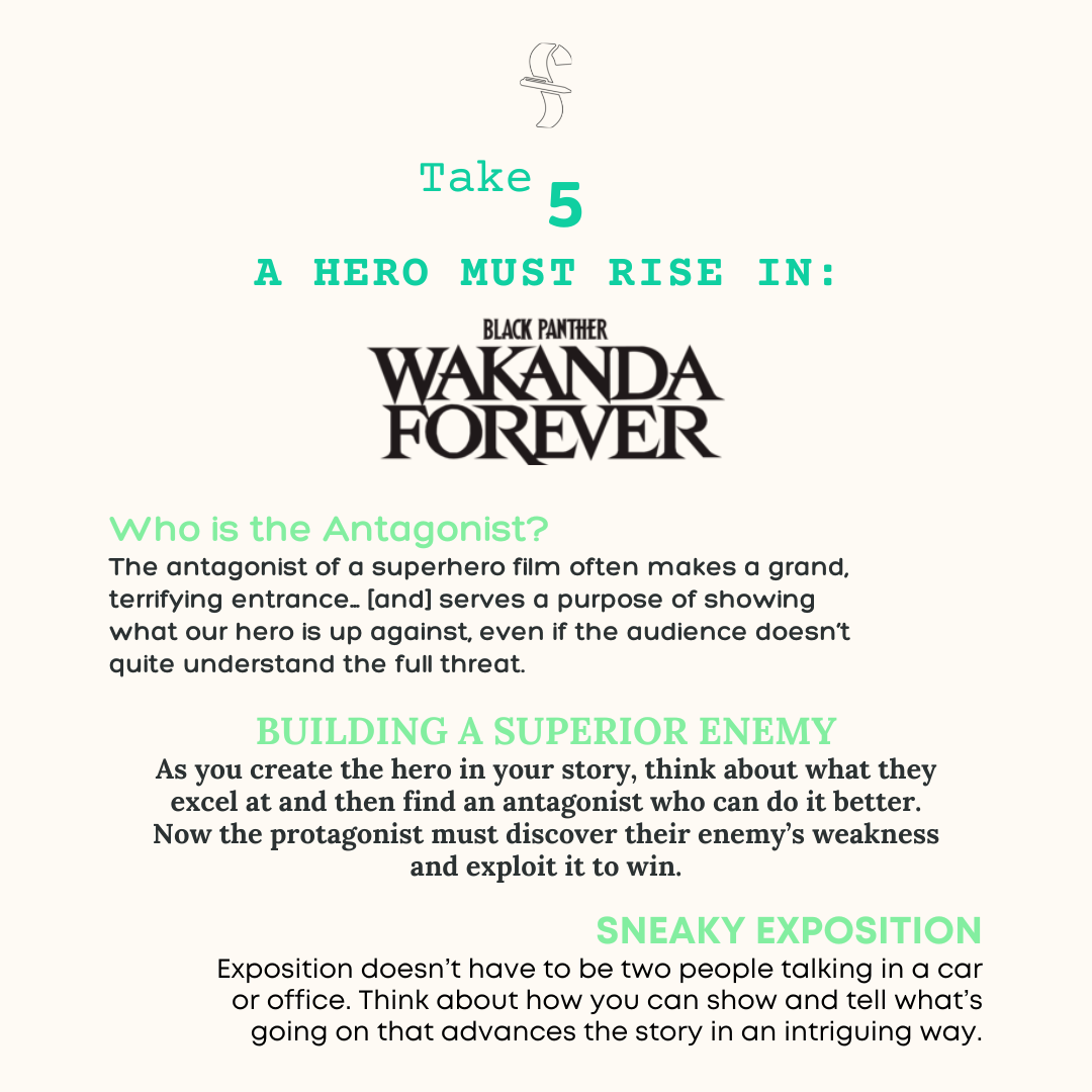 Final Draft - A hero must rise! Sunday writing tips from...
