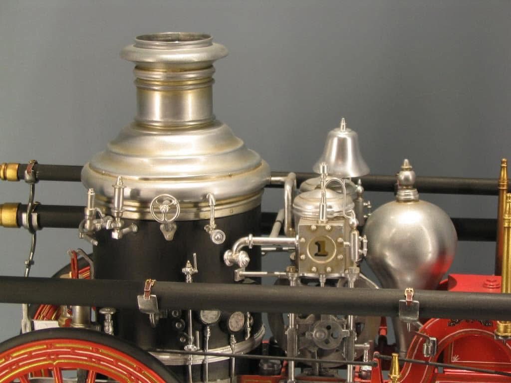Building a 1/12 scale 1911 Christie American steam fire engine model