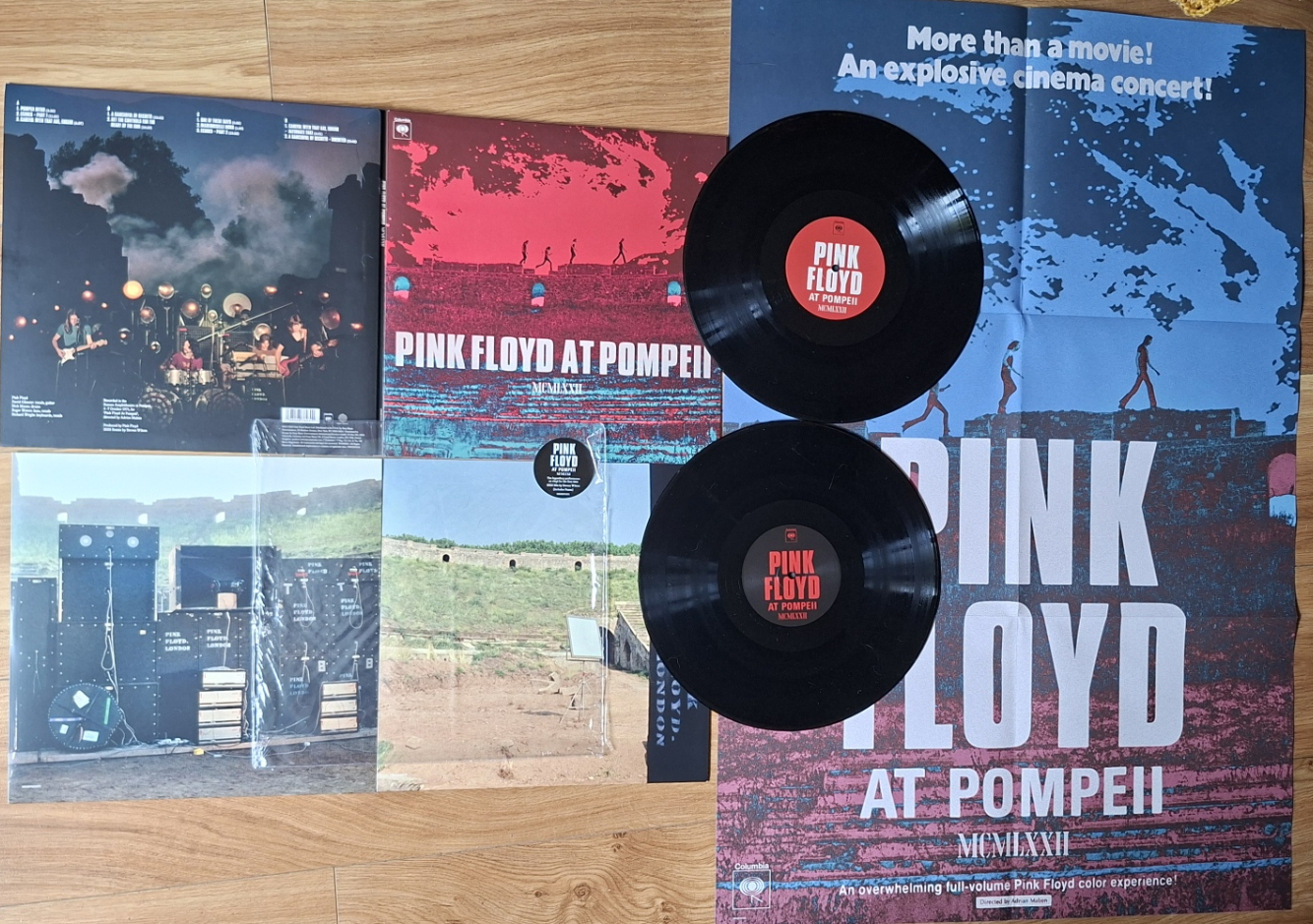 Arrived Fiday! * Pink Floyd At Pompeii MCMLXXII (2xLP, 2025, 180g