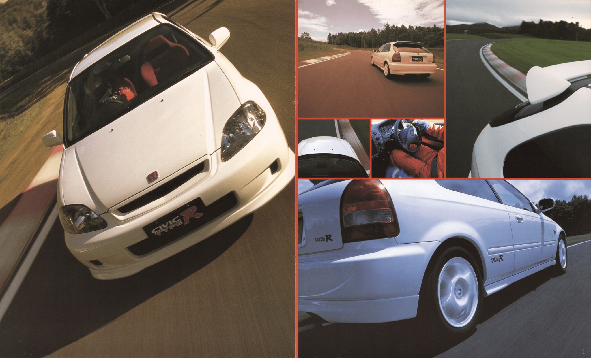 2000 Honda Civic Type R Brochure. Japan, 12-1999. 00CVR-K-912 