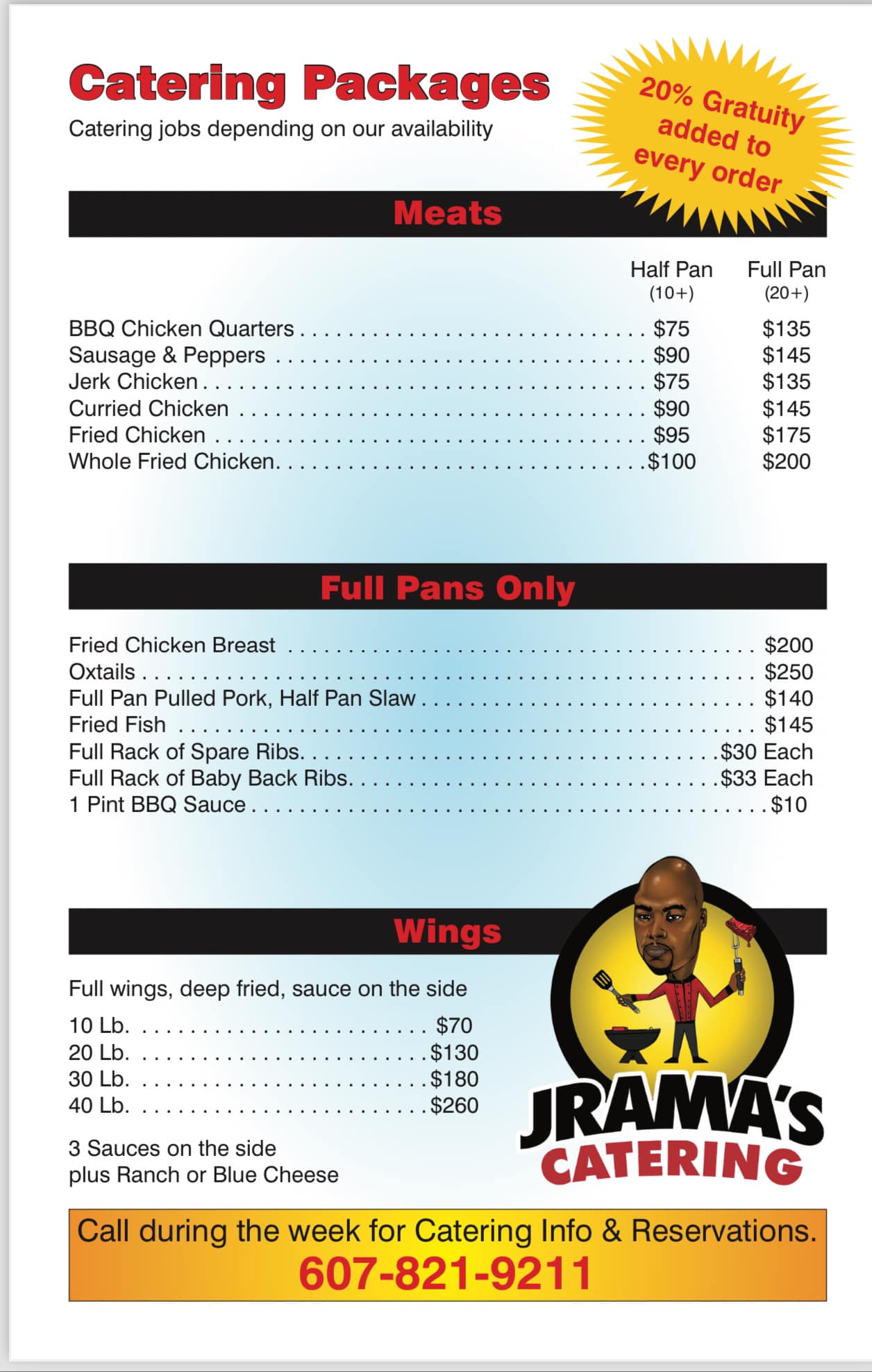Jrama's Barbecue Pit | Binghamton NY