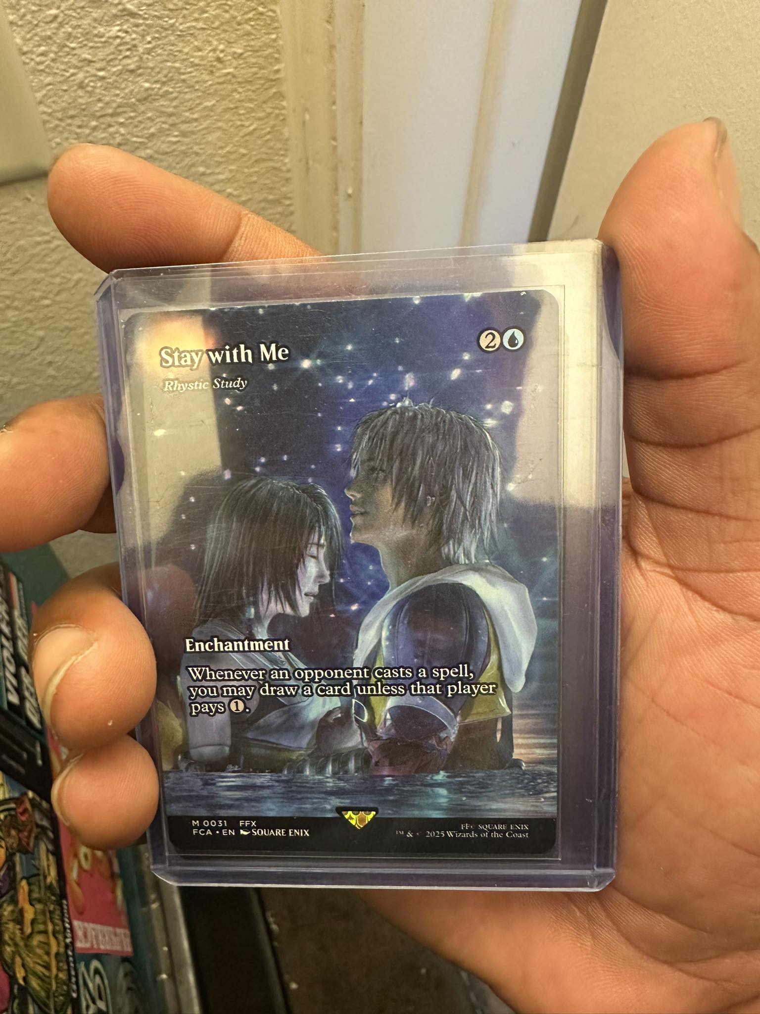 stay with me card mtg // Rhystic Study - Borderless (Foil) (FCA) MTG Stay with Me... Rhystic