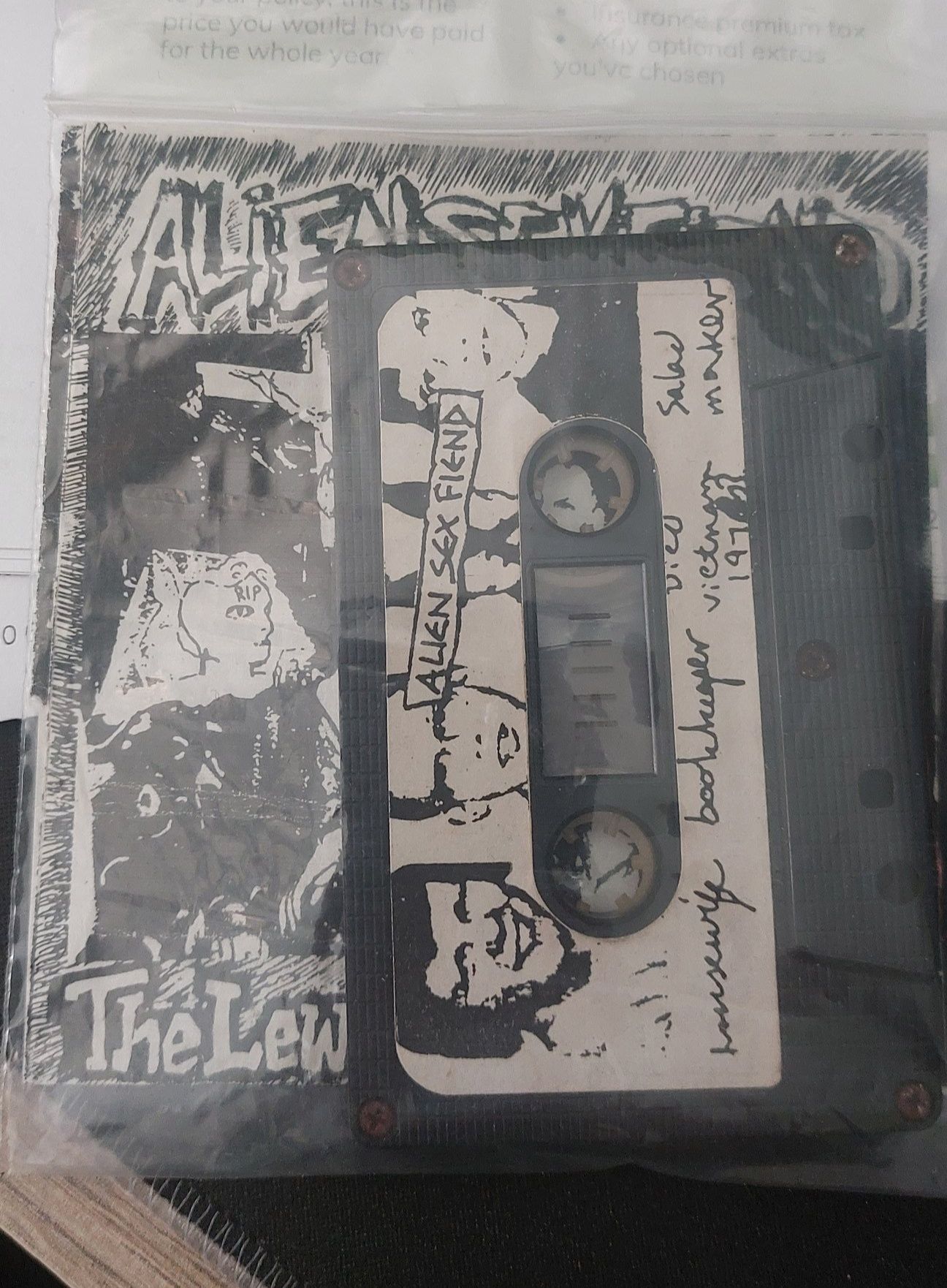 Two early ALIEN SEX FIEND Tapes from 1983 and 84 released on F.O.