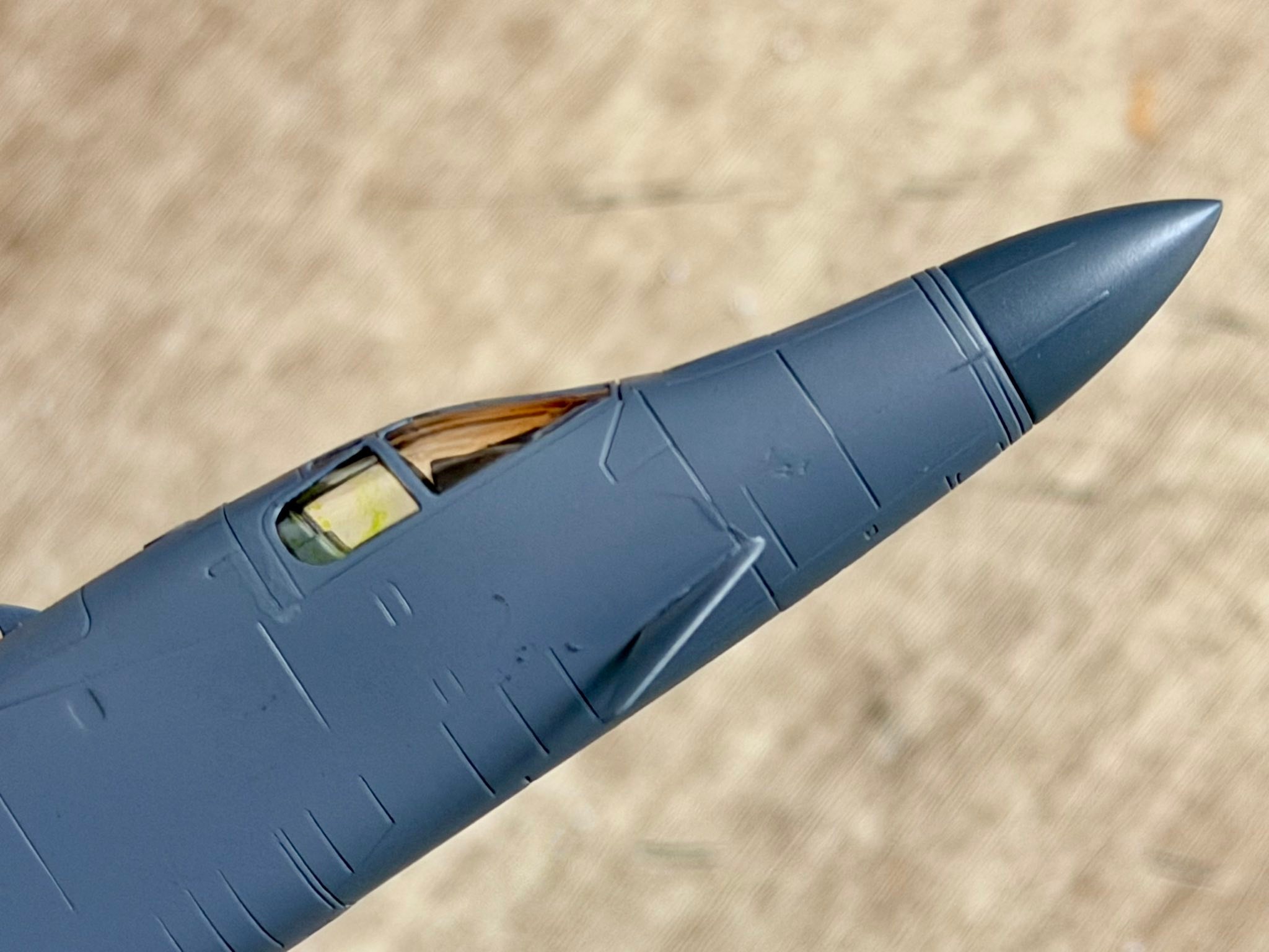 American aircraft scale models in 1/144 scale