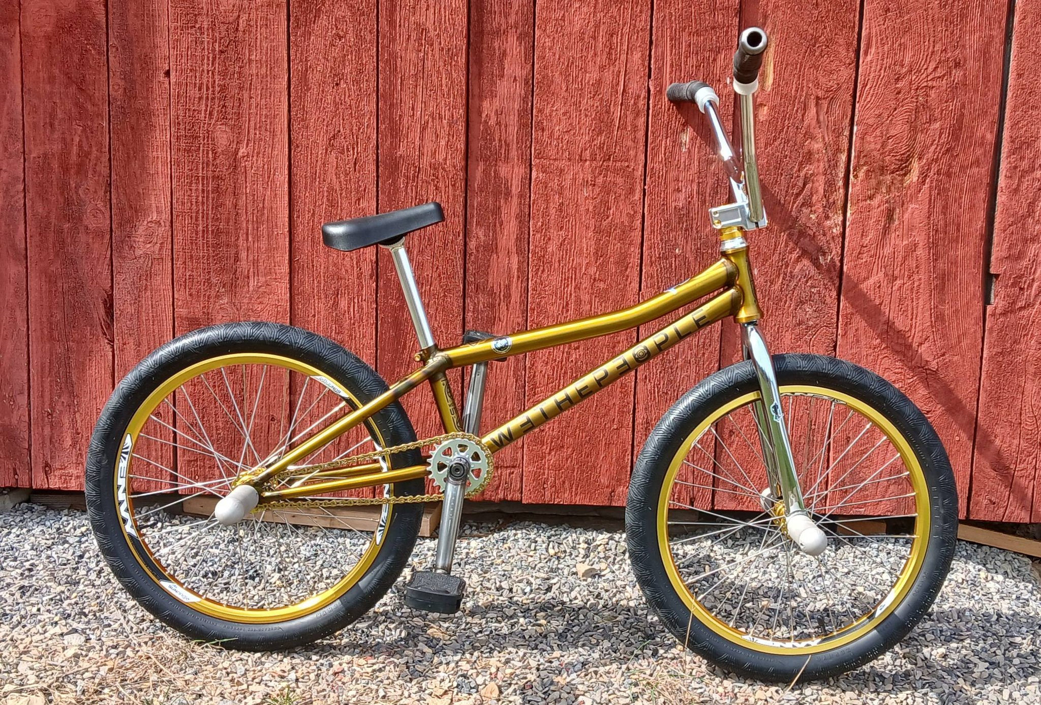 Modern flatland bike build details