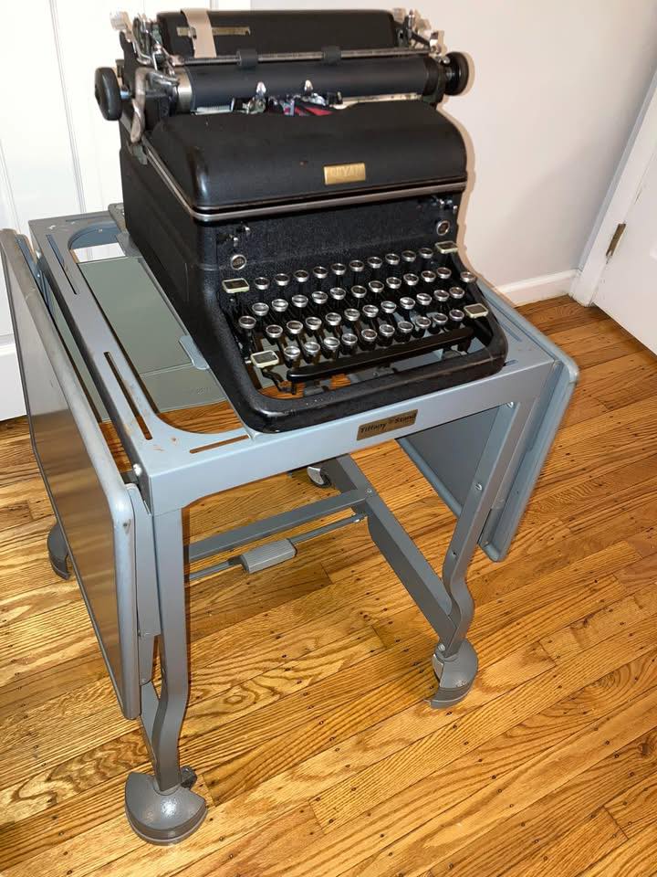 Vintage Tiffany Skeleton Stand for Antique Typewriters