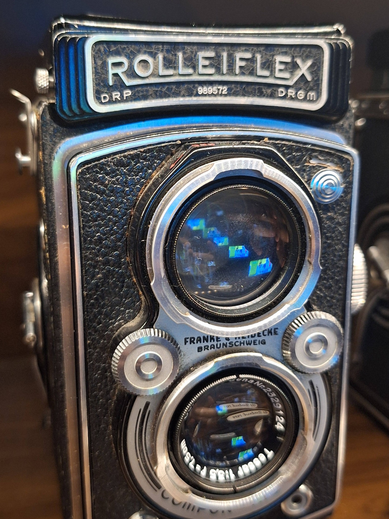 Identifying Modified Rolleiflex Automat Model 3 Back and Lenses