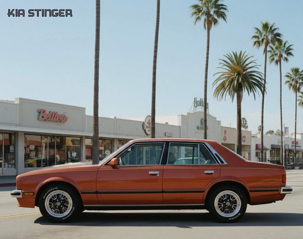 1980's Kia Stinger #kiastinger KIA STINGER Bellen ទិនពញយ 1E