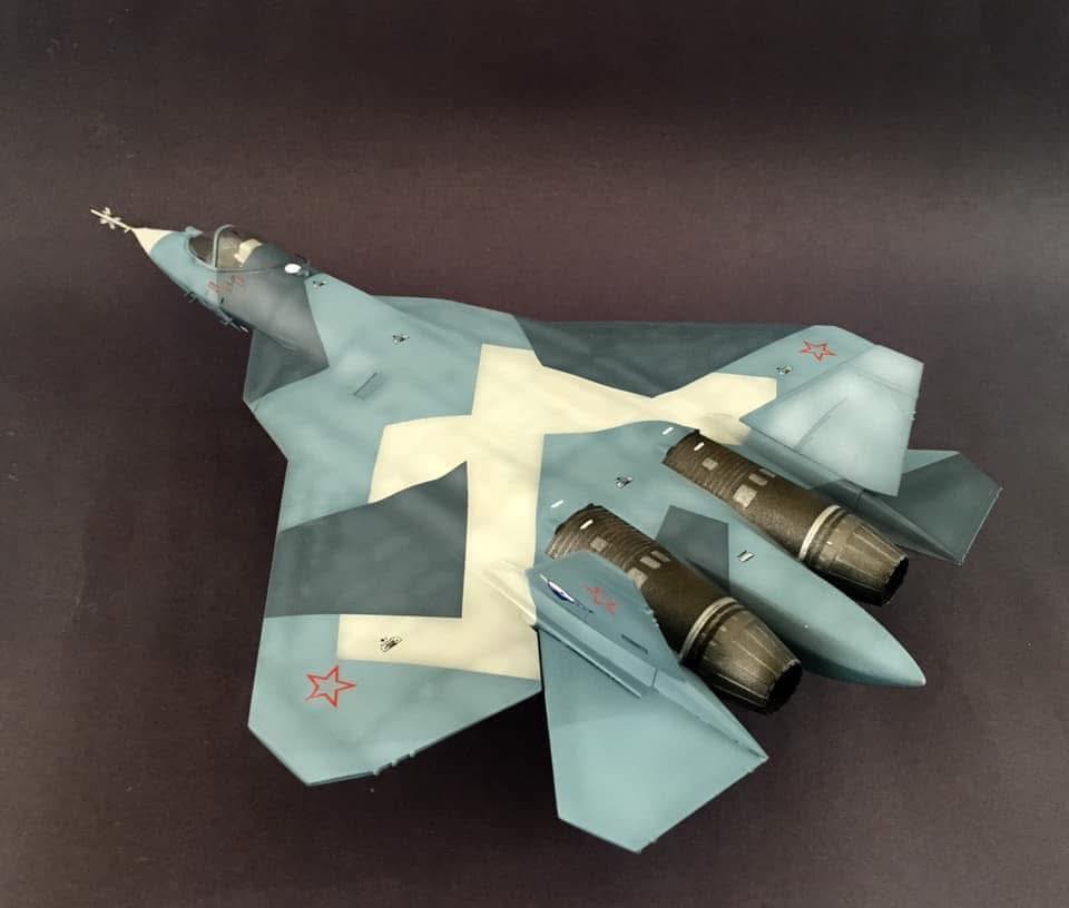 Hobby Boss Scale:1/72 Model:Sukhoi T-50 PAK-FA 🙋‍♂️🙋‍♂️