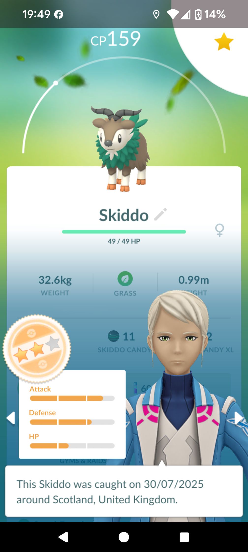 Are Skiddo and Gogoat region locked in Pokémon Go?
