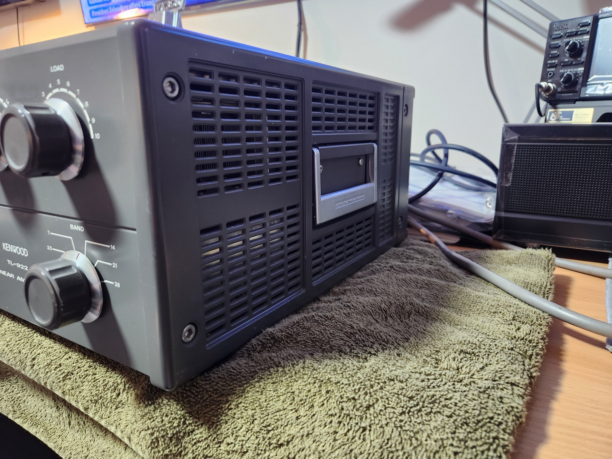 Kenwood 922A output on 3-500Z tubes