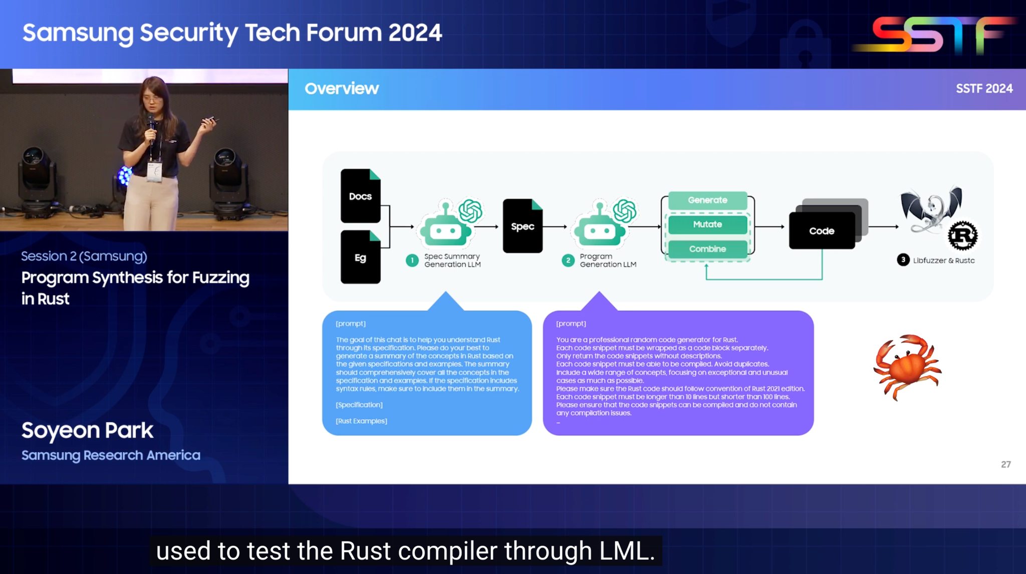 Katopz - Samsung ใช้ Rust 🦀 มาหลายปีทั้ง Servo (web browser Android ...