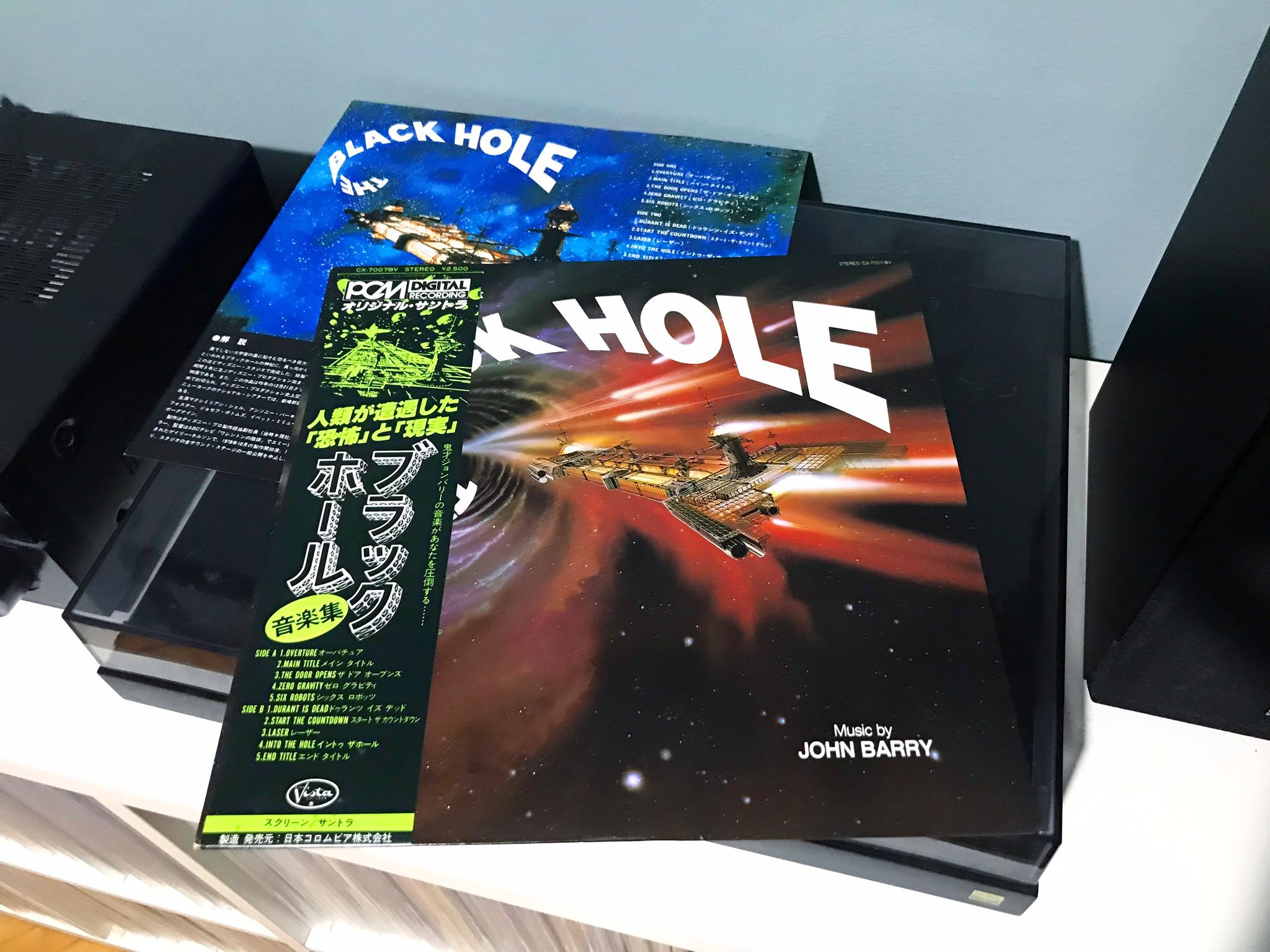 THE BLACK HOLE ⚫️ John Barry ? Japan Pressing OST LP | 1980 ??