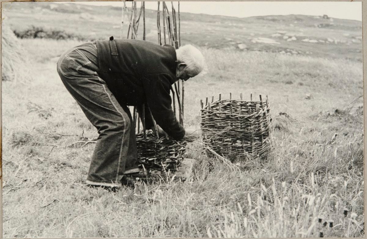 Peter - Making a creel from heather stalks https://collections.maa.cam ...