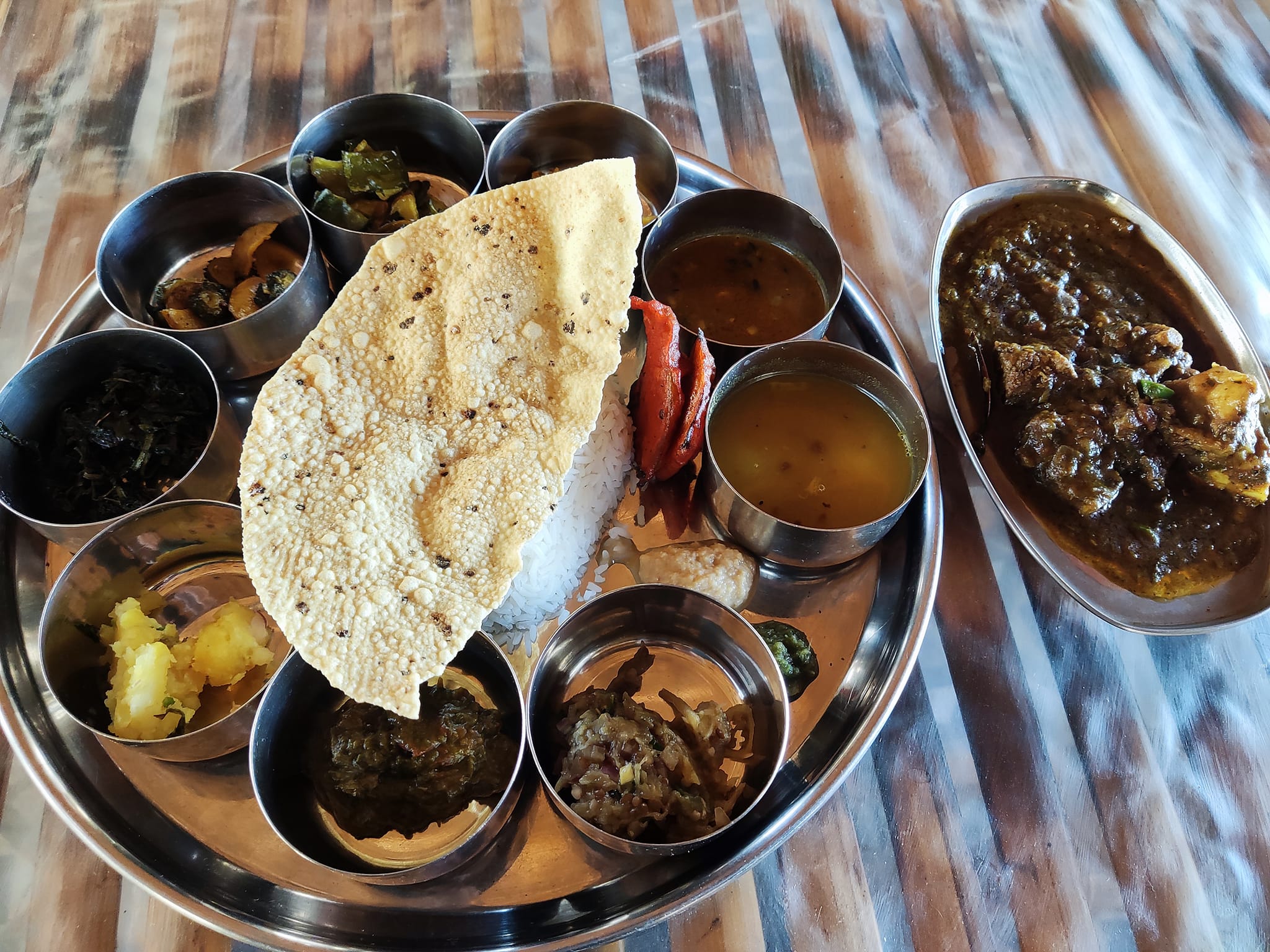 Bohag Bihu Special Offer Pork Thali @ Rs.70(Starting Price