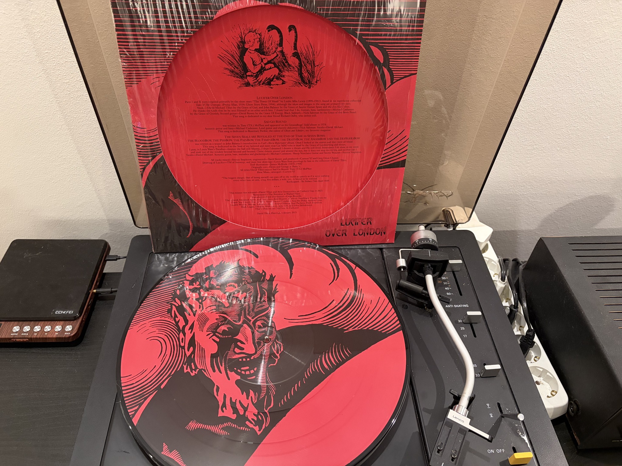 Current 93 - Lucifer Over London vinyl collaboration details