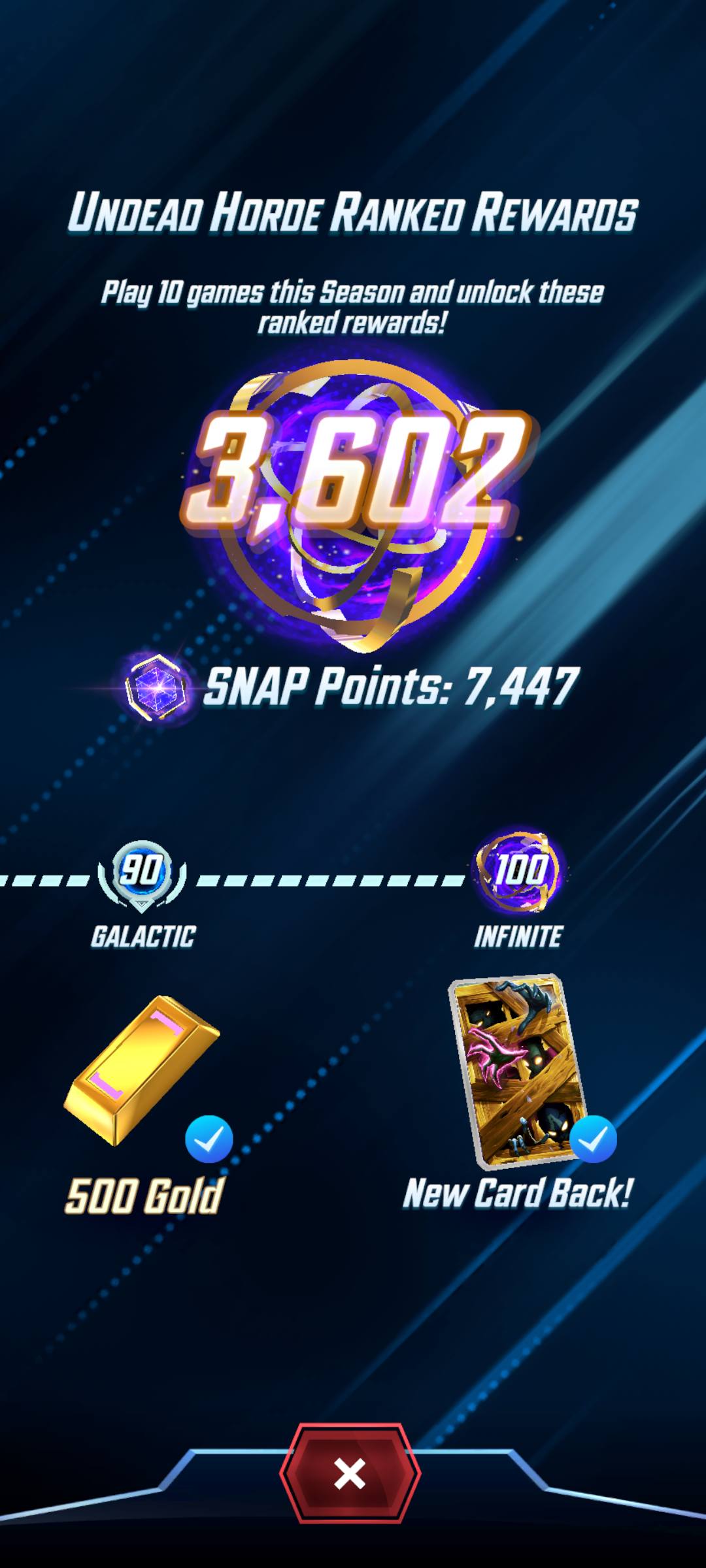 Marvel Snap | I've been rapidly climbing the ranks the last week ...