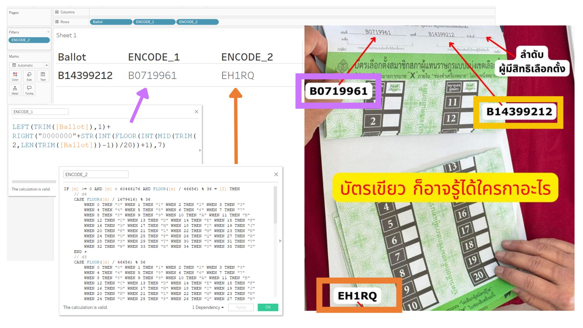 Tableau User Group Thailand | แค่มี #Tableau คุณก็ถอดรหัส Barcode และ ...