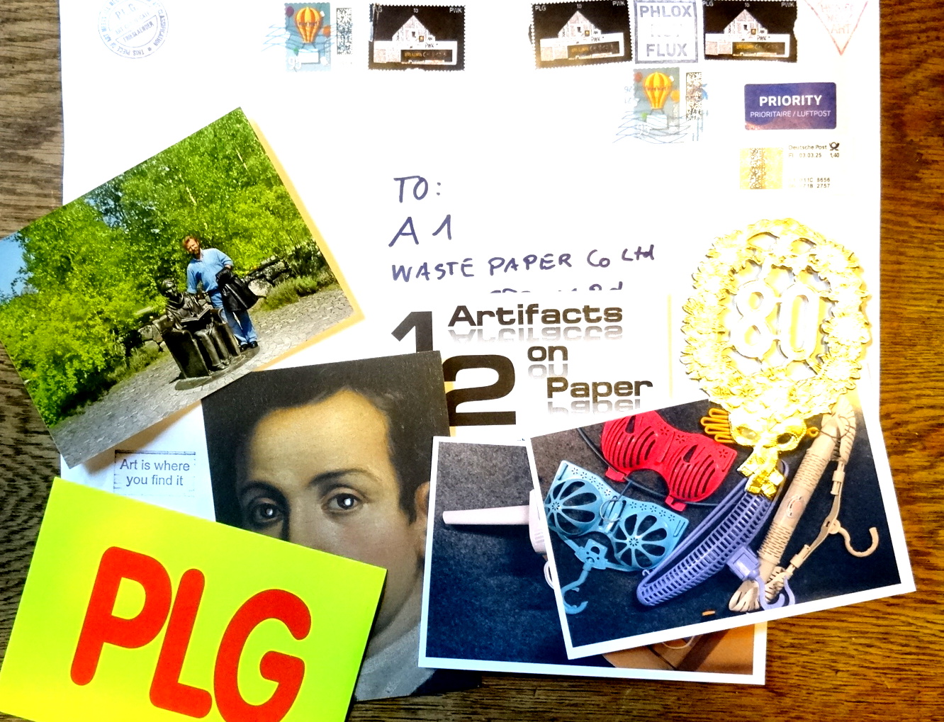 Secret Mail-Art Society | Thanks to Tictac Patrizia (Germany) for ...