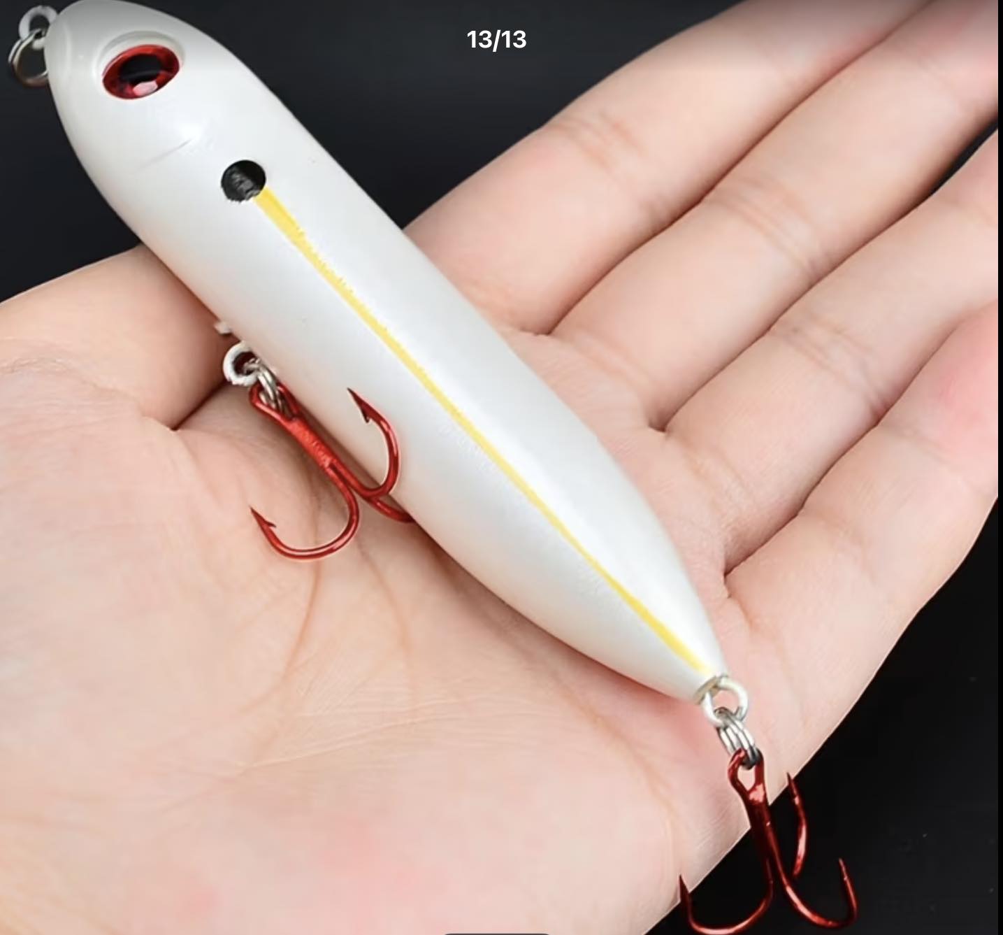 arkansas treble hook fishing White Line Hooks Keeps jerkbaits tracking true on twitches and pauses Trokar TK949 Wide Gap Treble