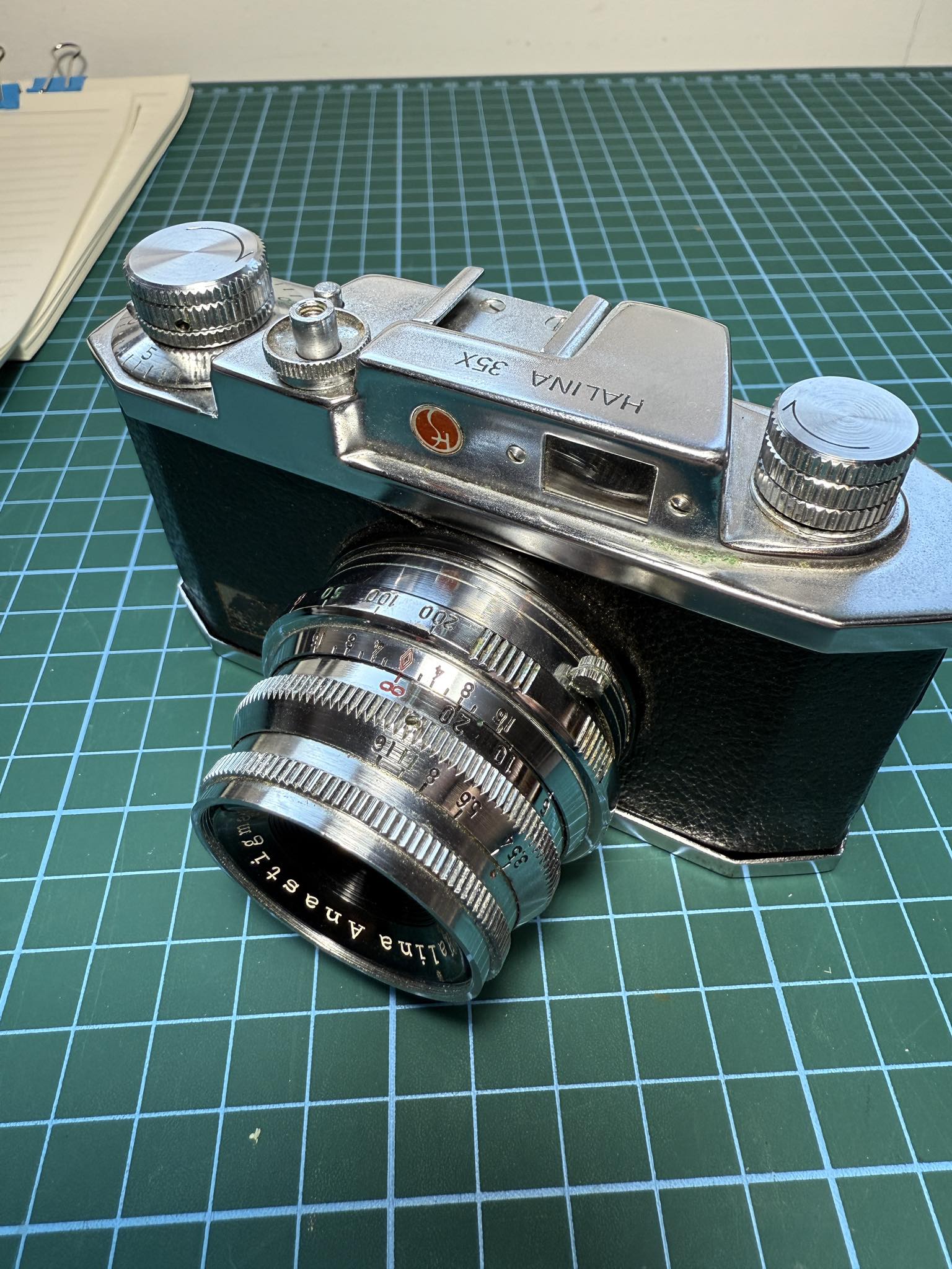 Halina 35x camera review and history