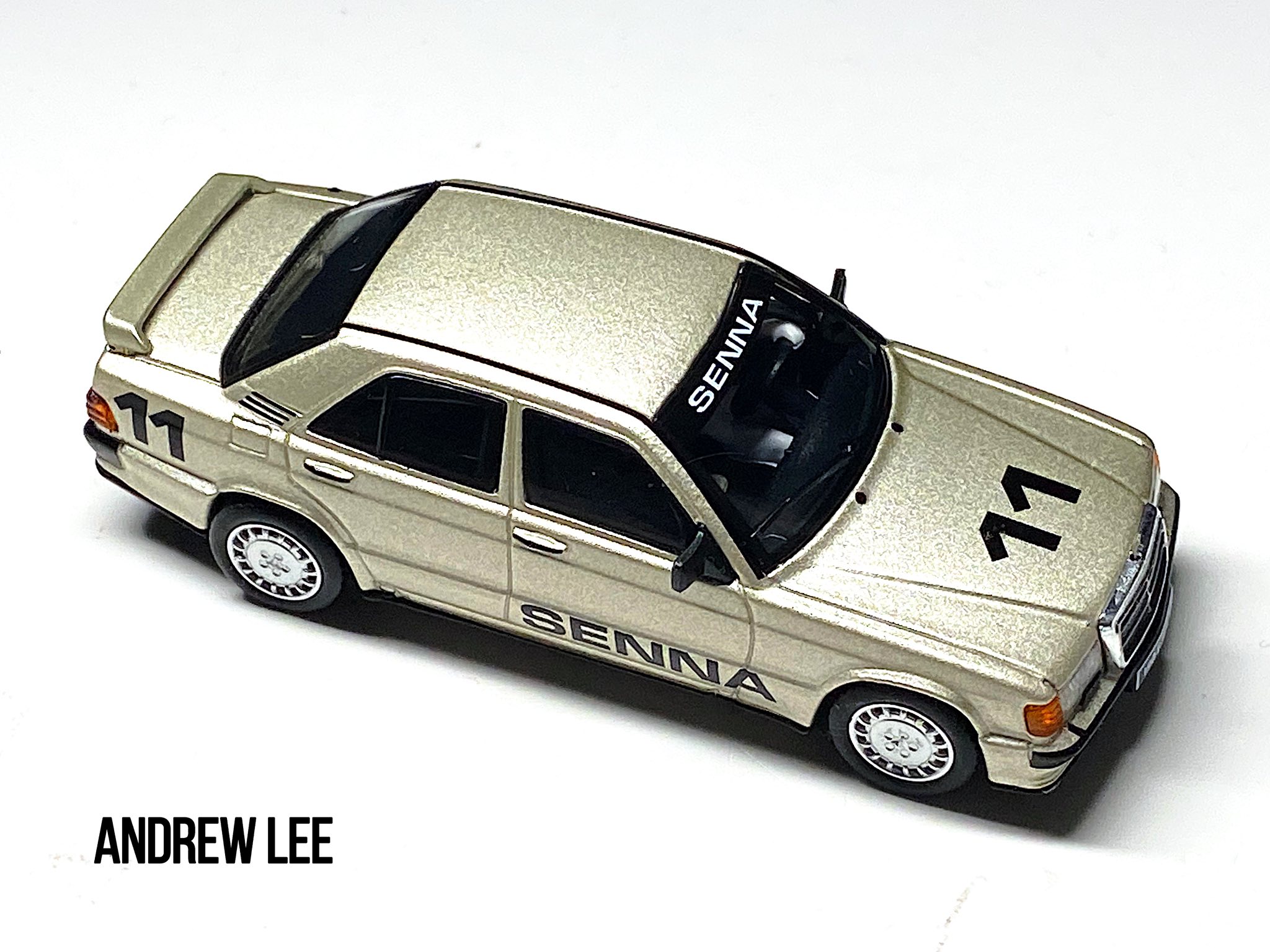 Mercedes-Benz 190 E 2.3-16 #11 Ayrton Senna 1984 Nürburgring Race