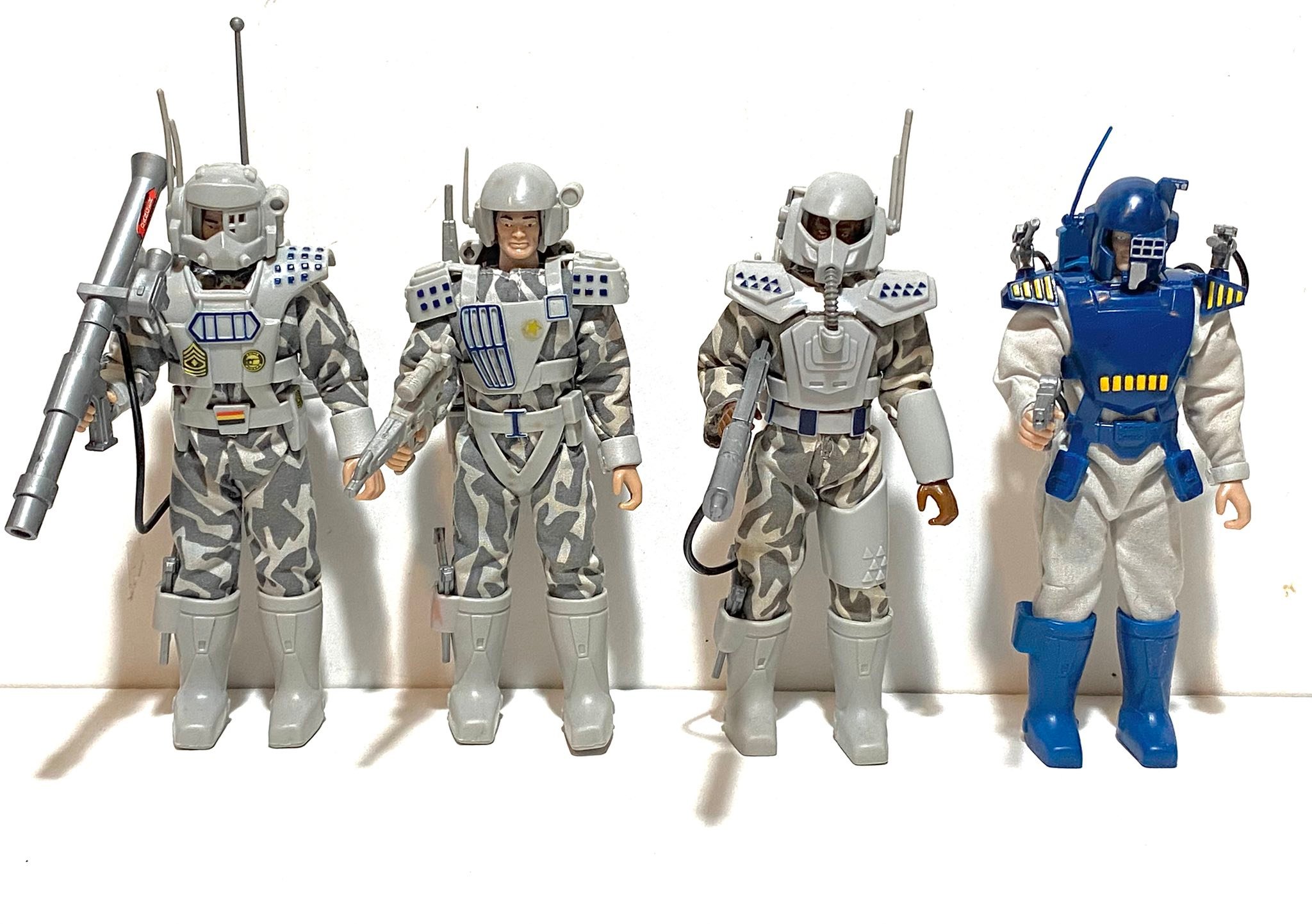 Complete Tonka Spiral Zone figures and vehicles collection