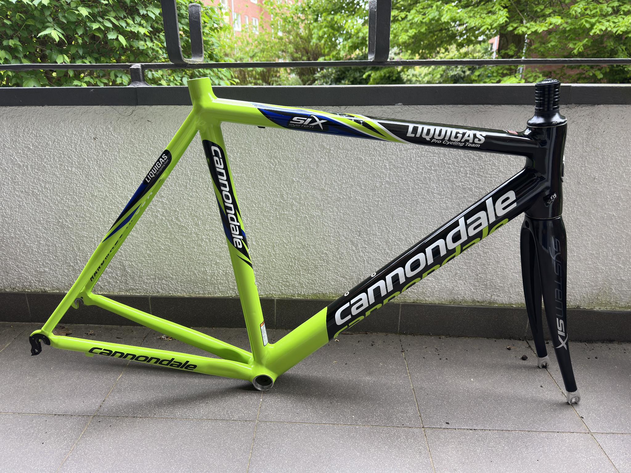 What is the Liquigas team and info about my Cannondale bike?