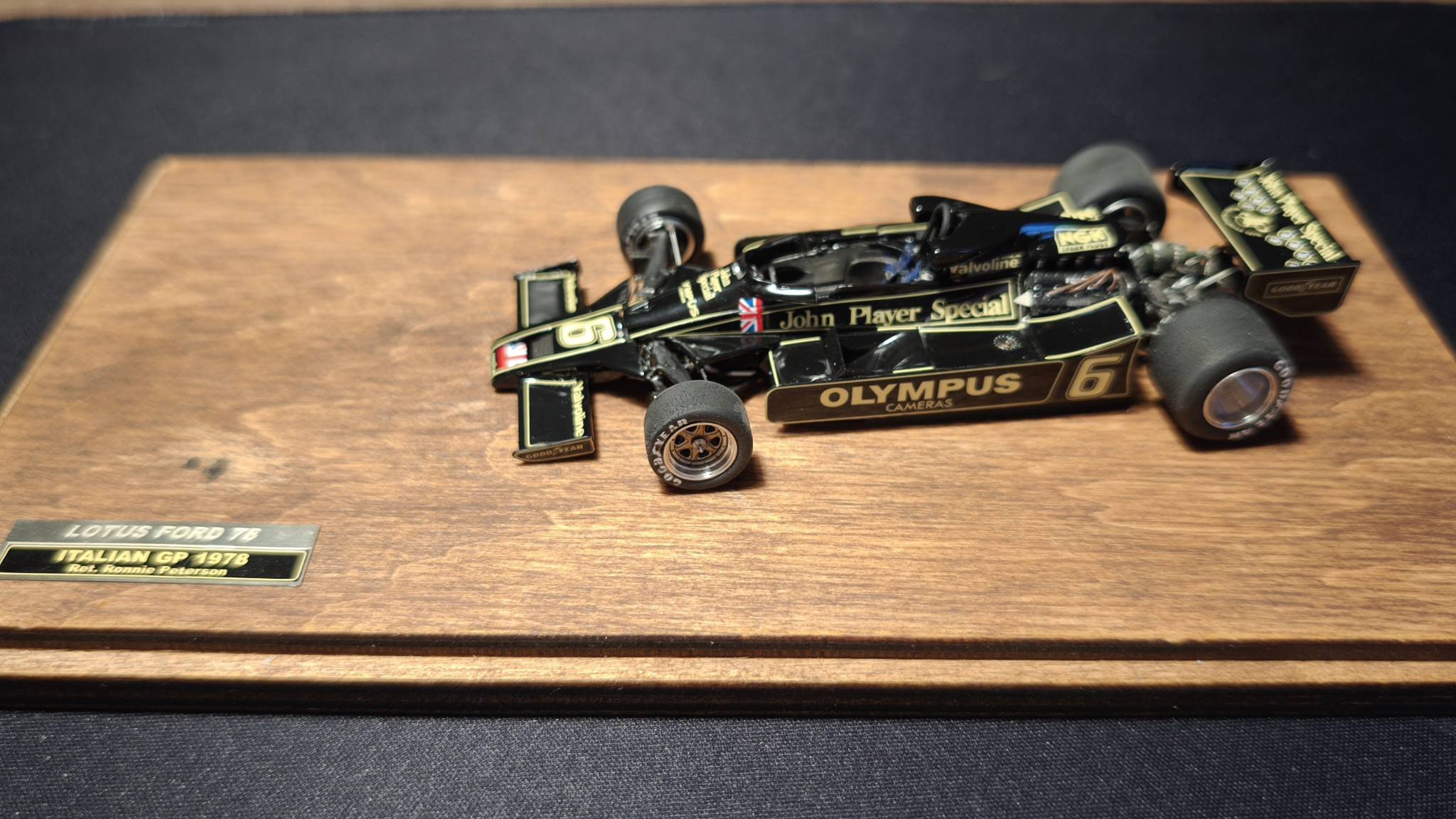 Building Lotus 78 Ronnie Peterson's Italian GP 1978 car from Tameo kit