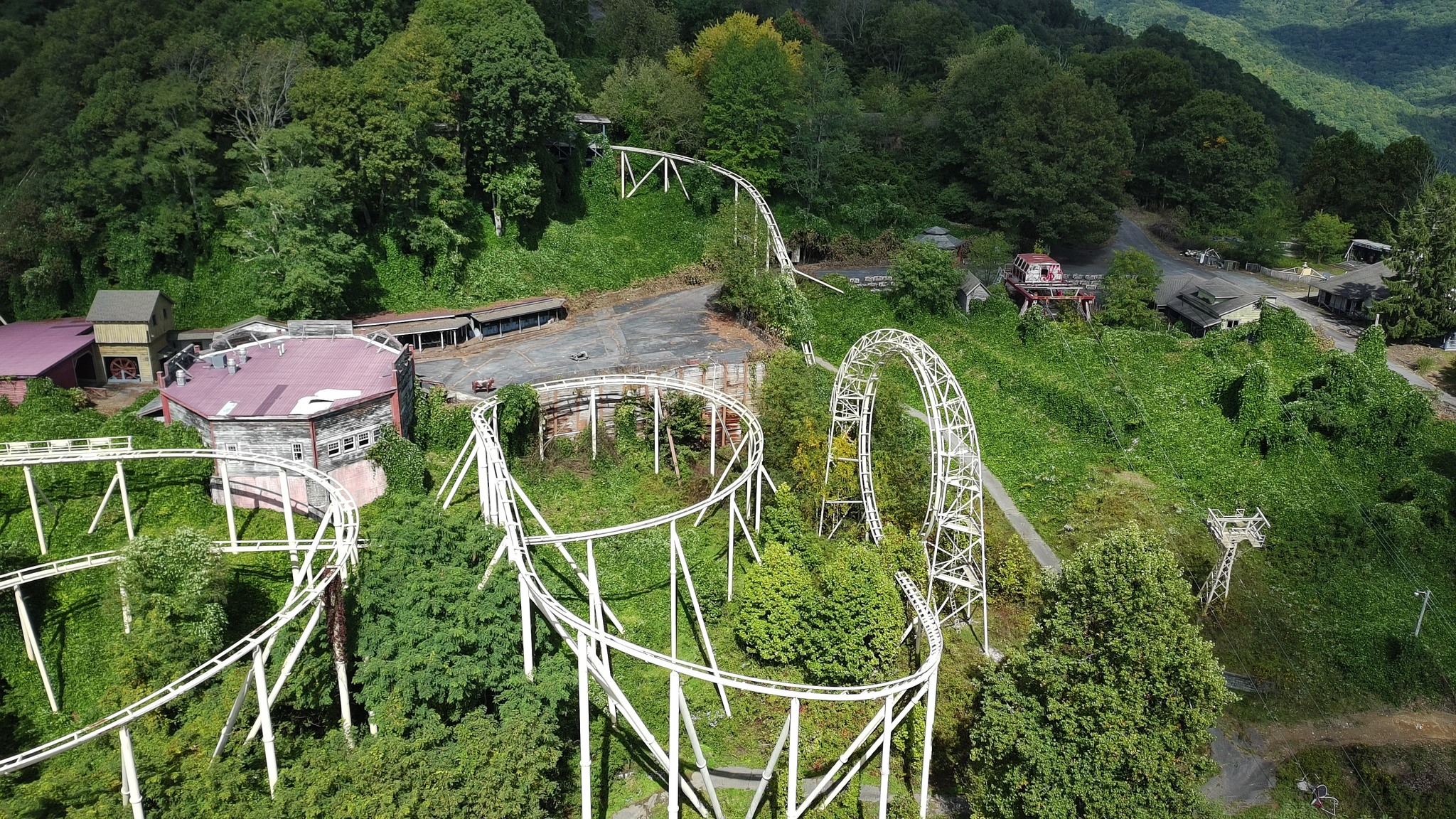 Some photos taken today of what six flags should buy. The old