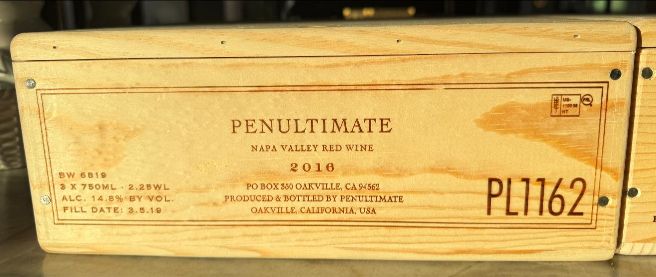 Happiness is….our Promontory wine arrived from our incredible wine 