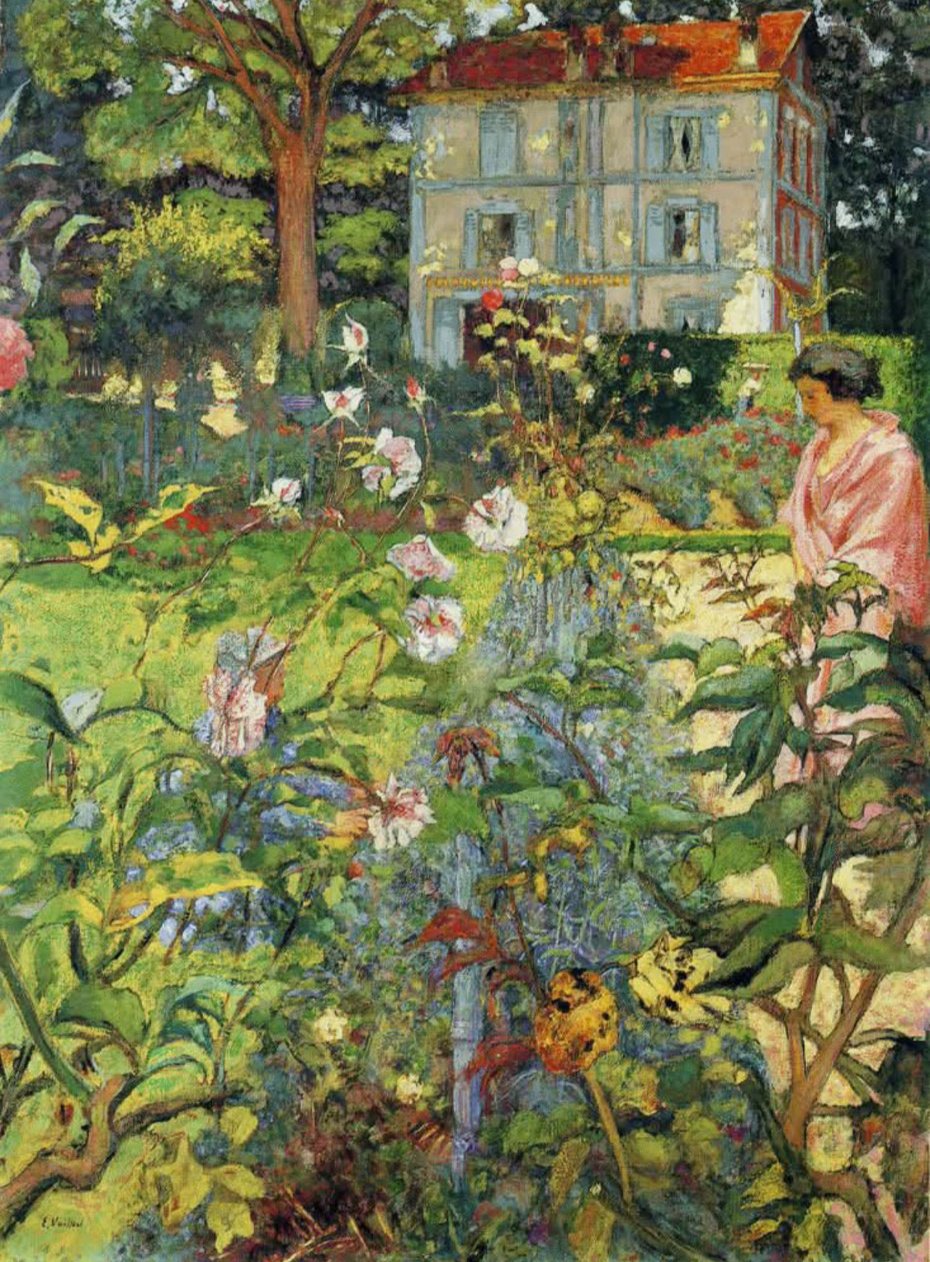 Édouard Vuillard (1868-1940) Morning In The garden at Vaucresson