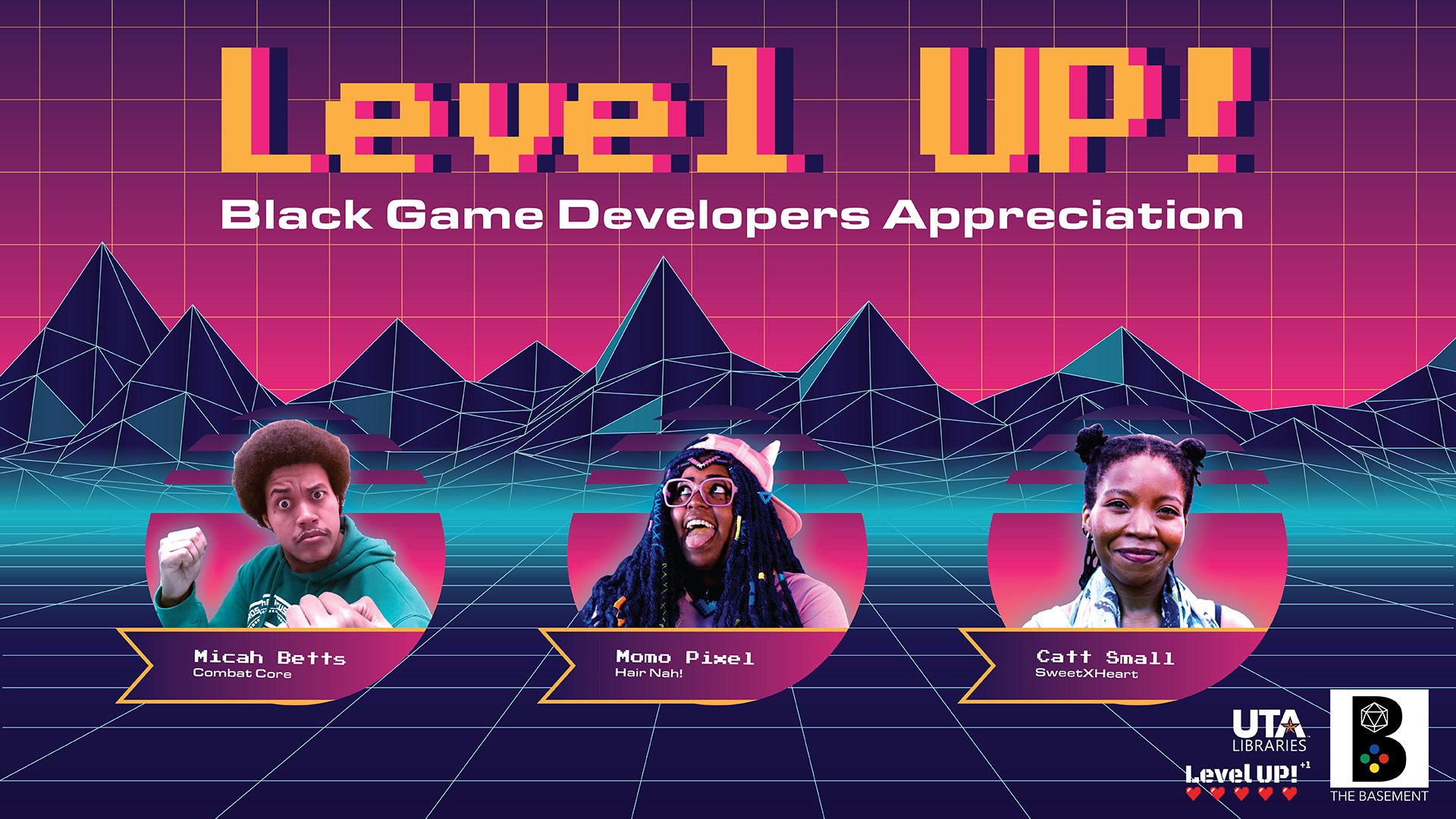 Uta Libraries Level Up Has A New Time Come Visit Us Tomorrow Feb 11 From 5 10 Pm In The Basement For Fun Community And Free Food In February We Will Be I really like her pixel a lot! facebook