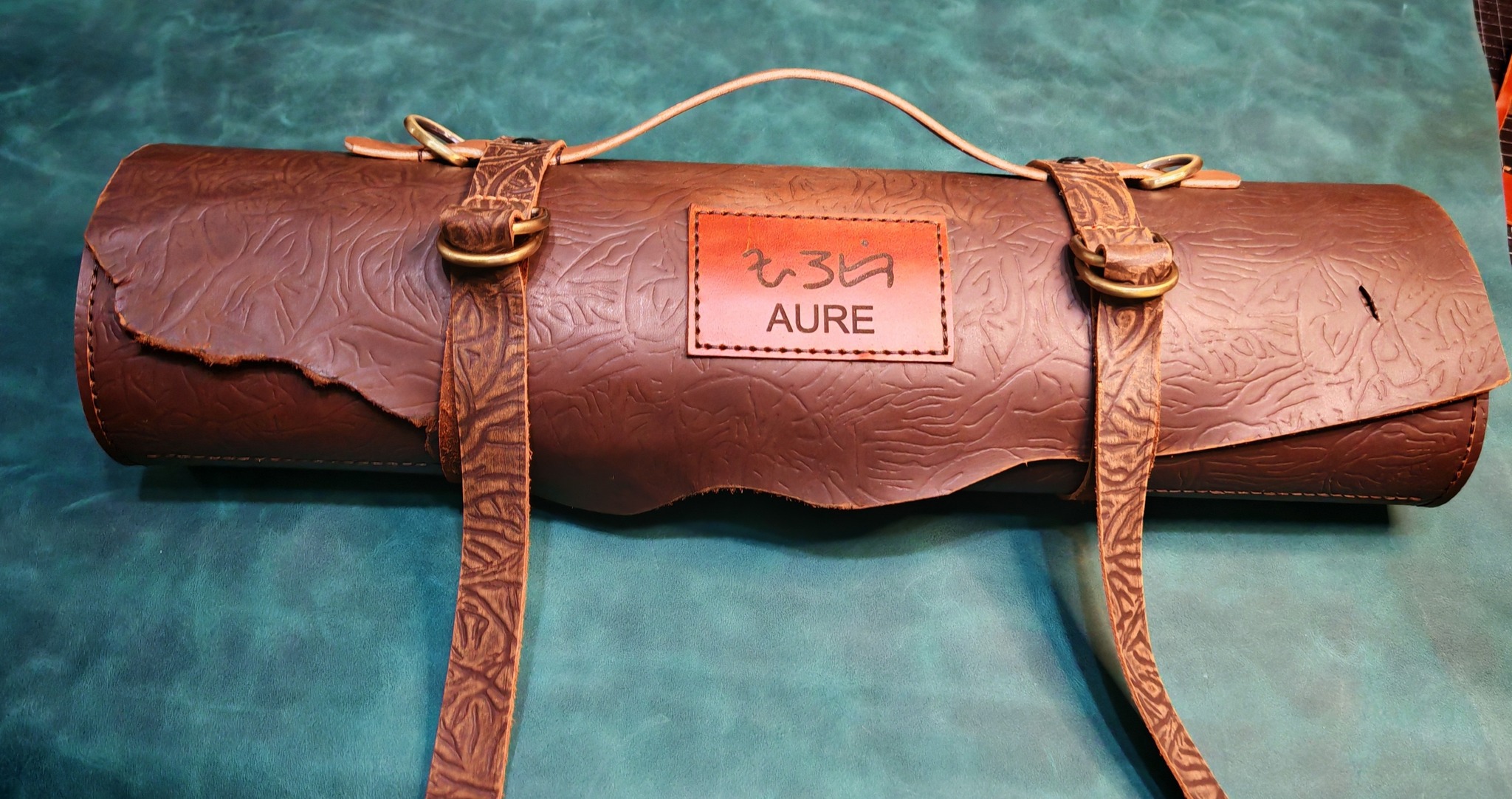 Knife bag for chef Orvin Aure of balesin