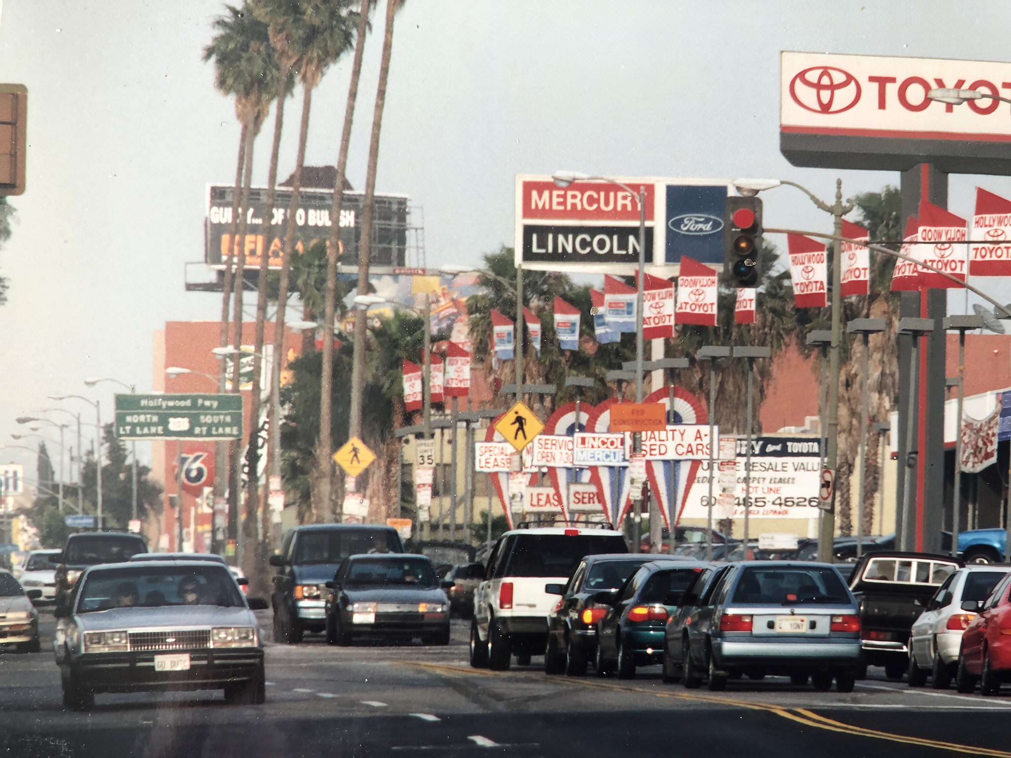 Sunset Blvd, Hollywood i the 80s ፕ YO MERCURY Furd LINCOLN ונסר