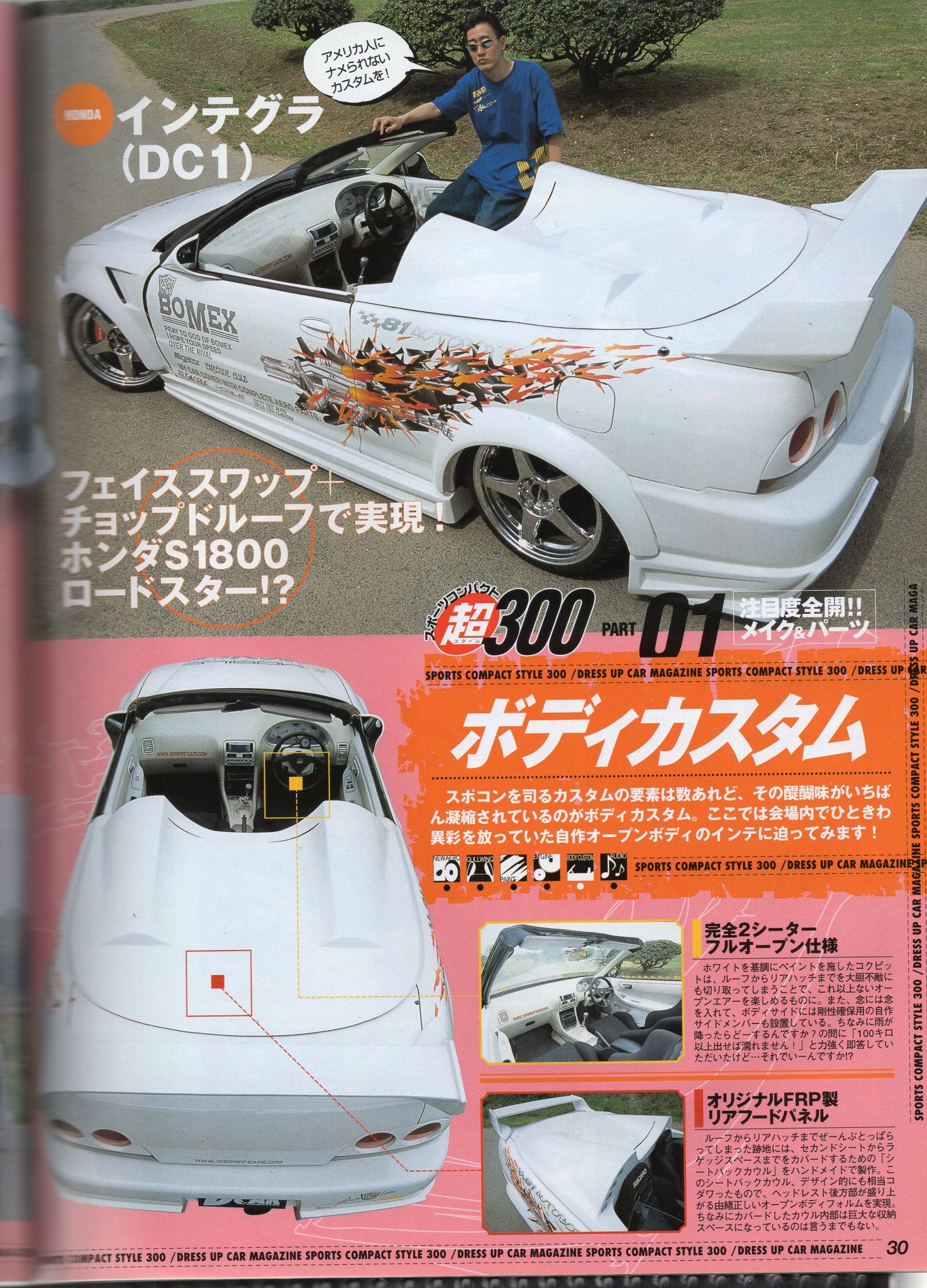 Dc1 Integra with Civic front and R33 rear conversion