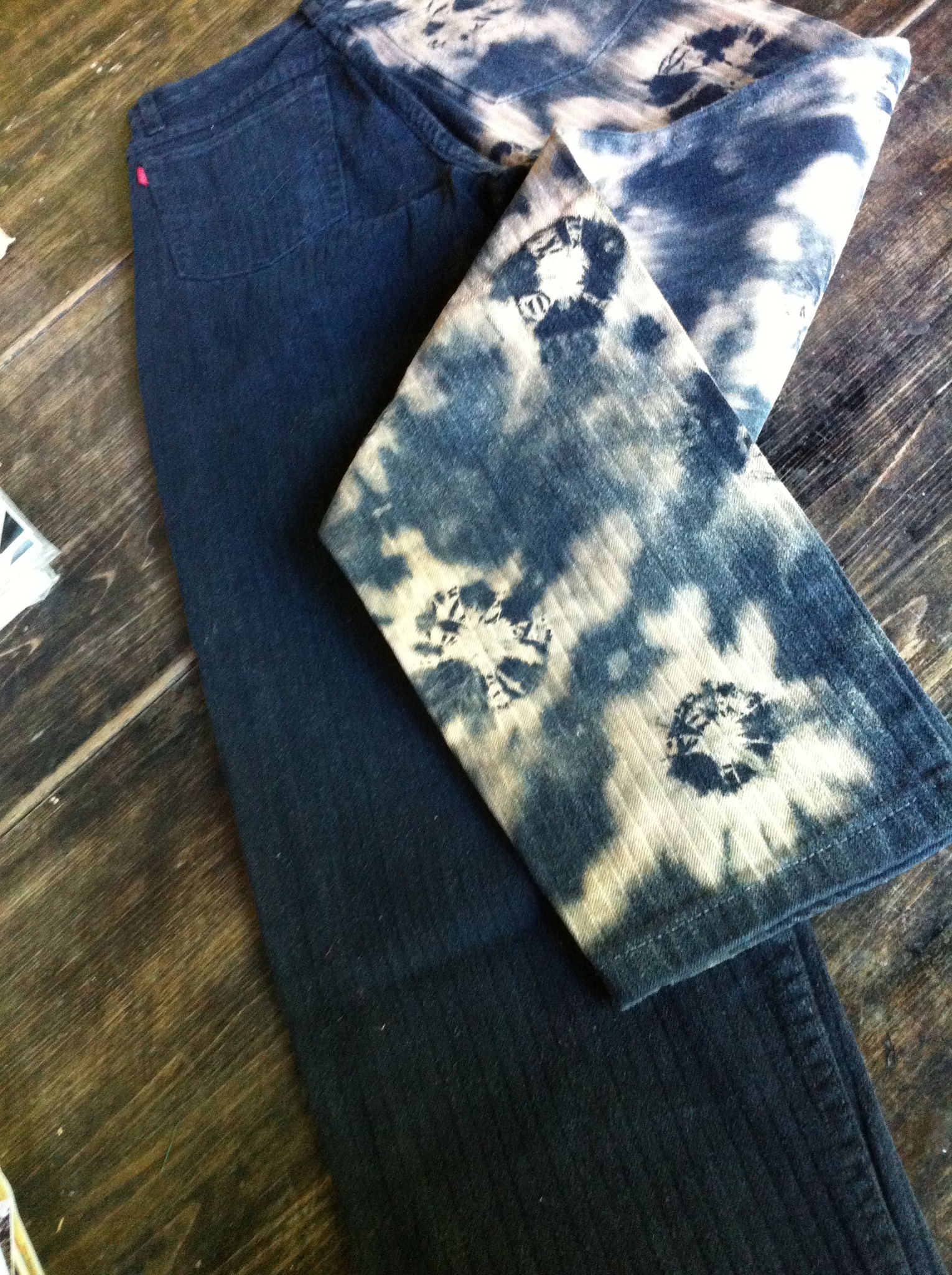 CVTVLIST CTLS BLEACH PAINT DENIMCVTVLIST paint denim