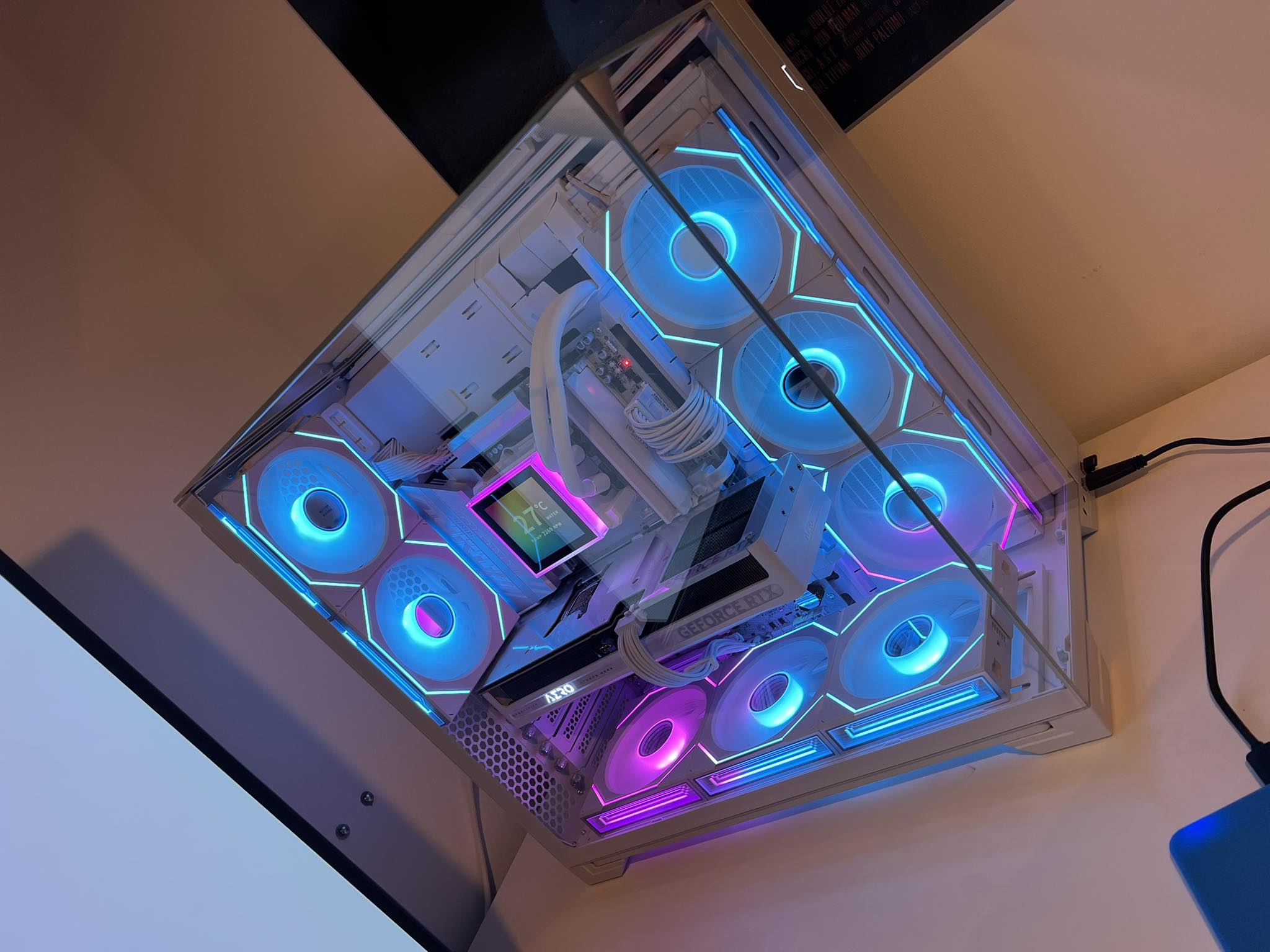Lian Li PC build with Asrock Steel Legend and Ryzen 7 9800x3d