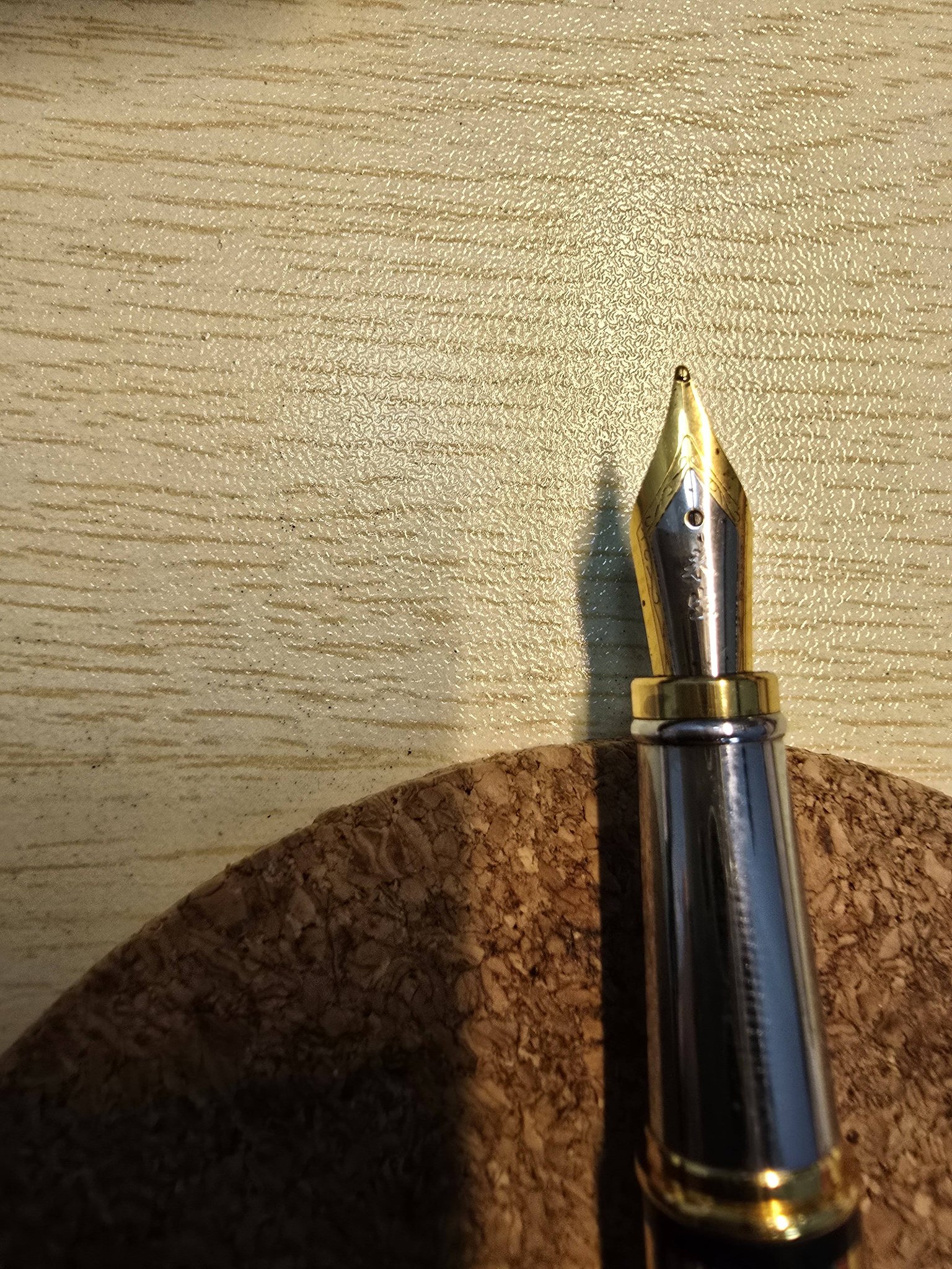 1950s nos Platinum pen with 18k gold nib review