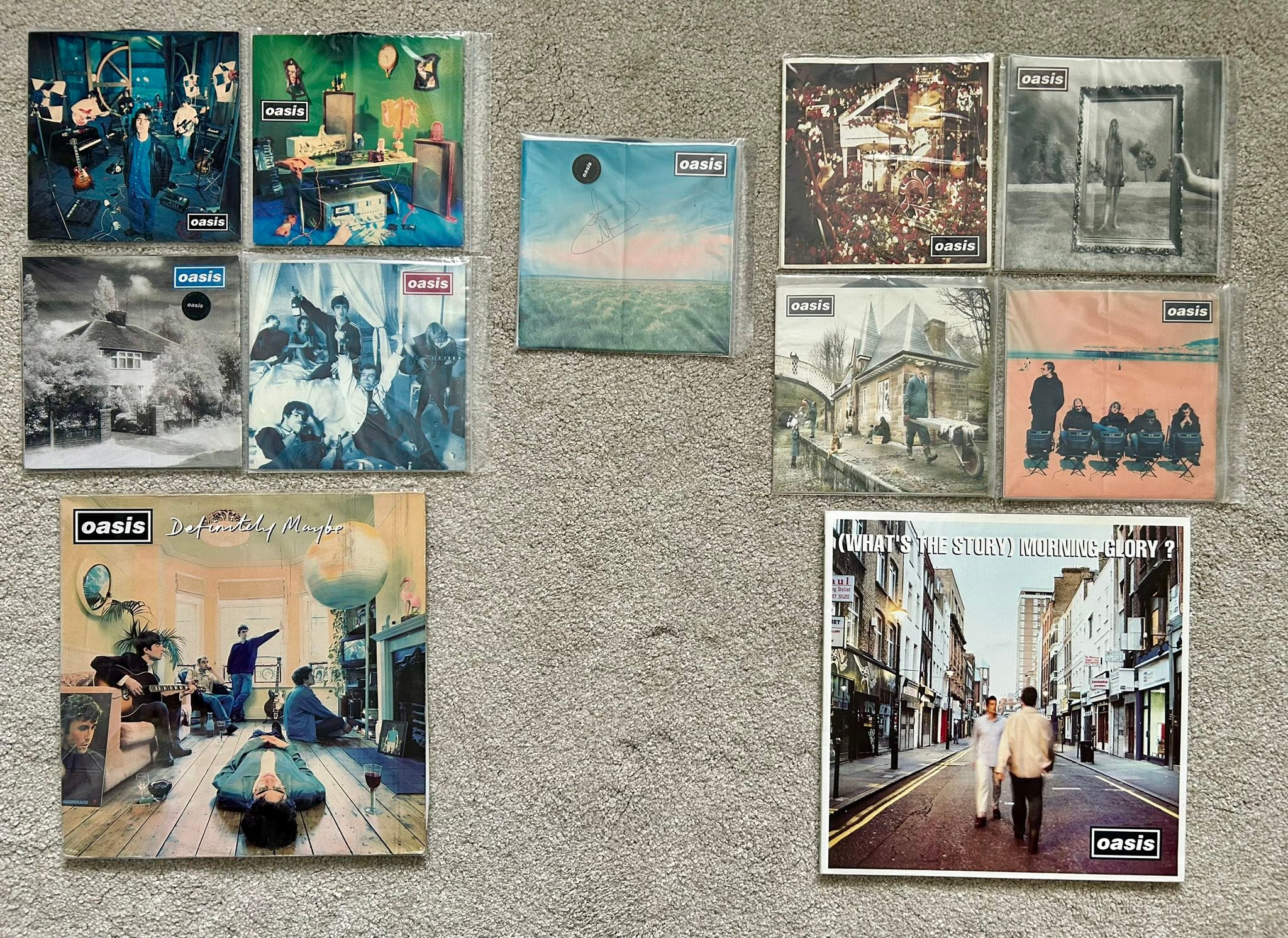 Oasis complete studio album collection released
