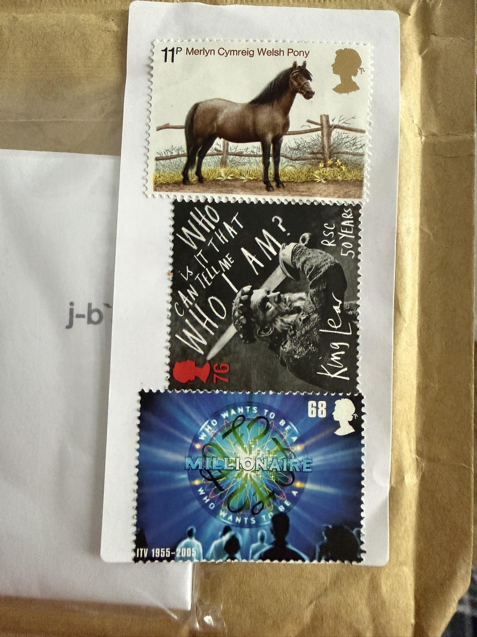 Why use vintage stamps on mail?