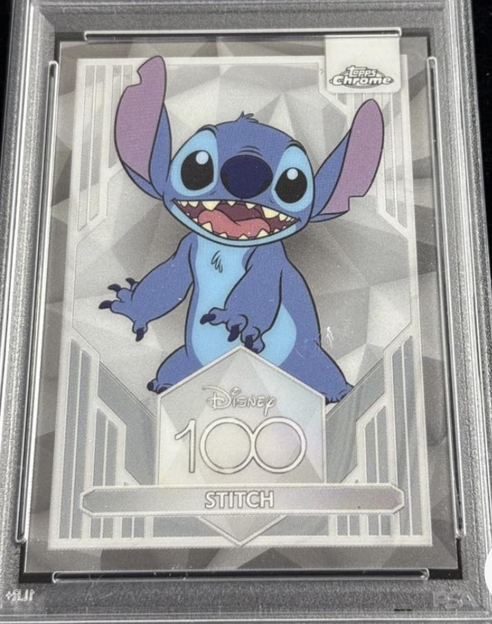 2023 Topps Chrome Disney 100 Stitch PSA 10 Trio for Sale