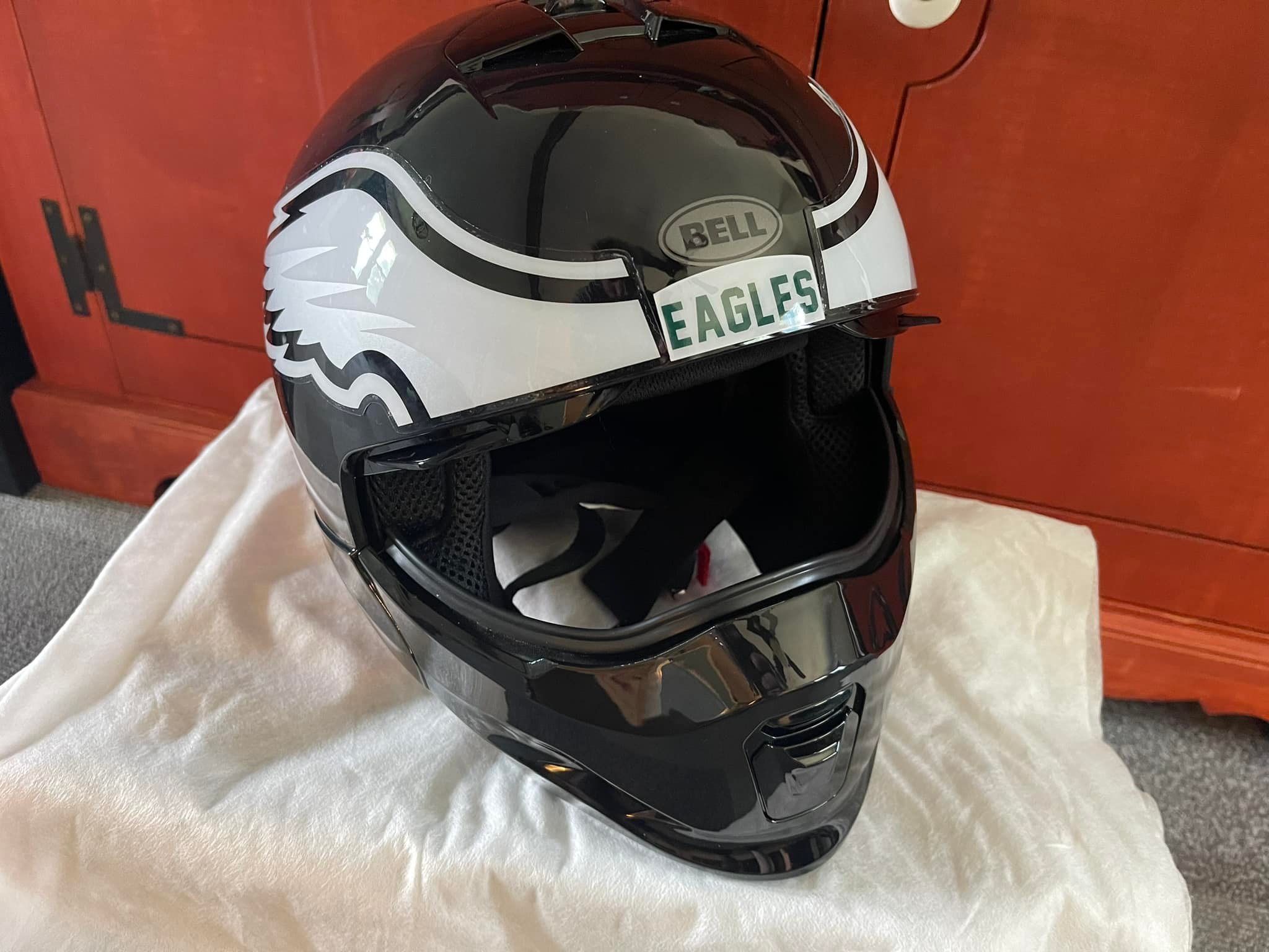 friday the 13 motorcycle helmet 13th Jason's Mask 3-Inch Mini Snow Globe with Swirling Glitter Display Piece Collections:Cheer Bags Printed on high quality Leather MotoGP Suit 2023: Color:Pillarbox Red