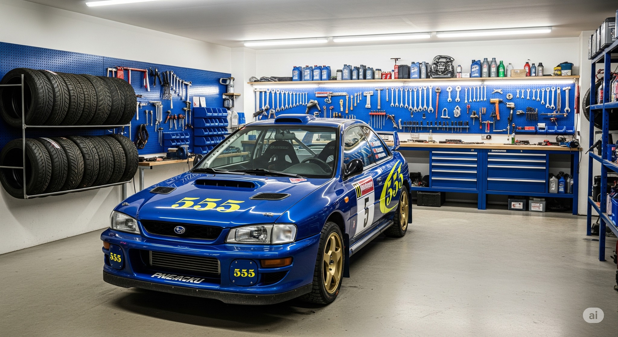 The 1993 Subaru Impreza 555 Group A is one of the most iconic cars 