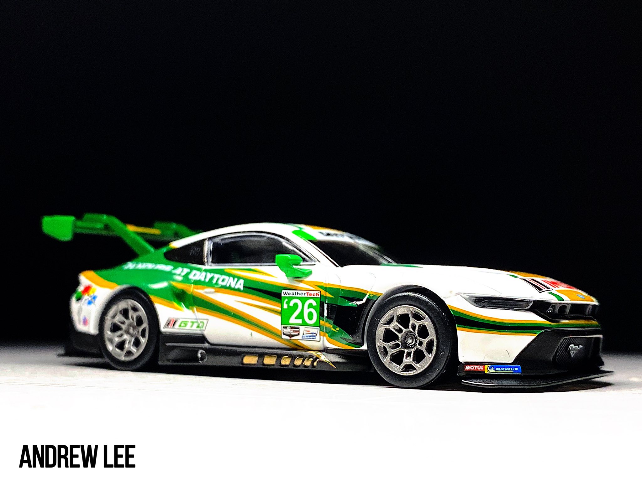 Ford Mustang GT3 #26 Daytona Edition die-cast model
